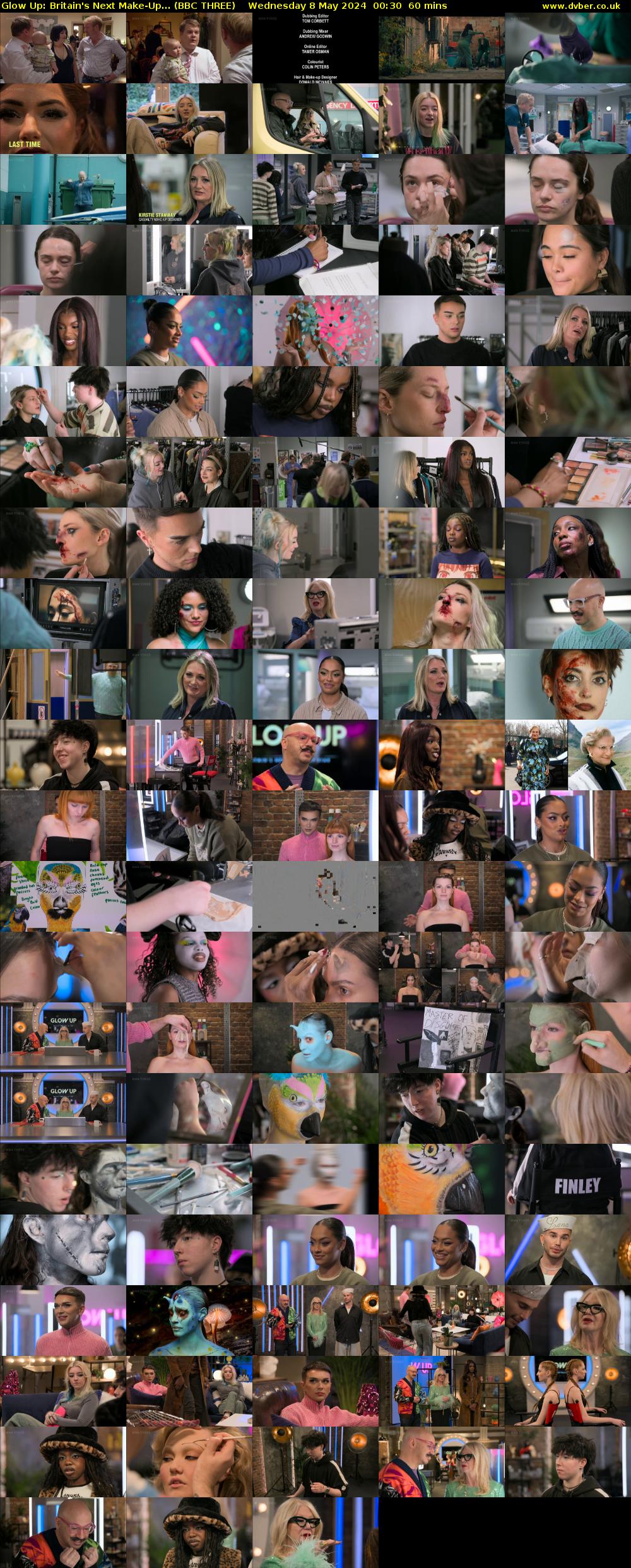 Glow Up: Britain's Next Make-Up... (BBC THREE) Wednesday 8 May 2024 00:30 - 01:30
