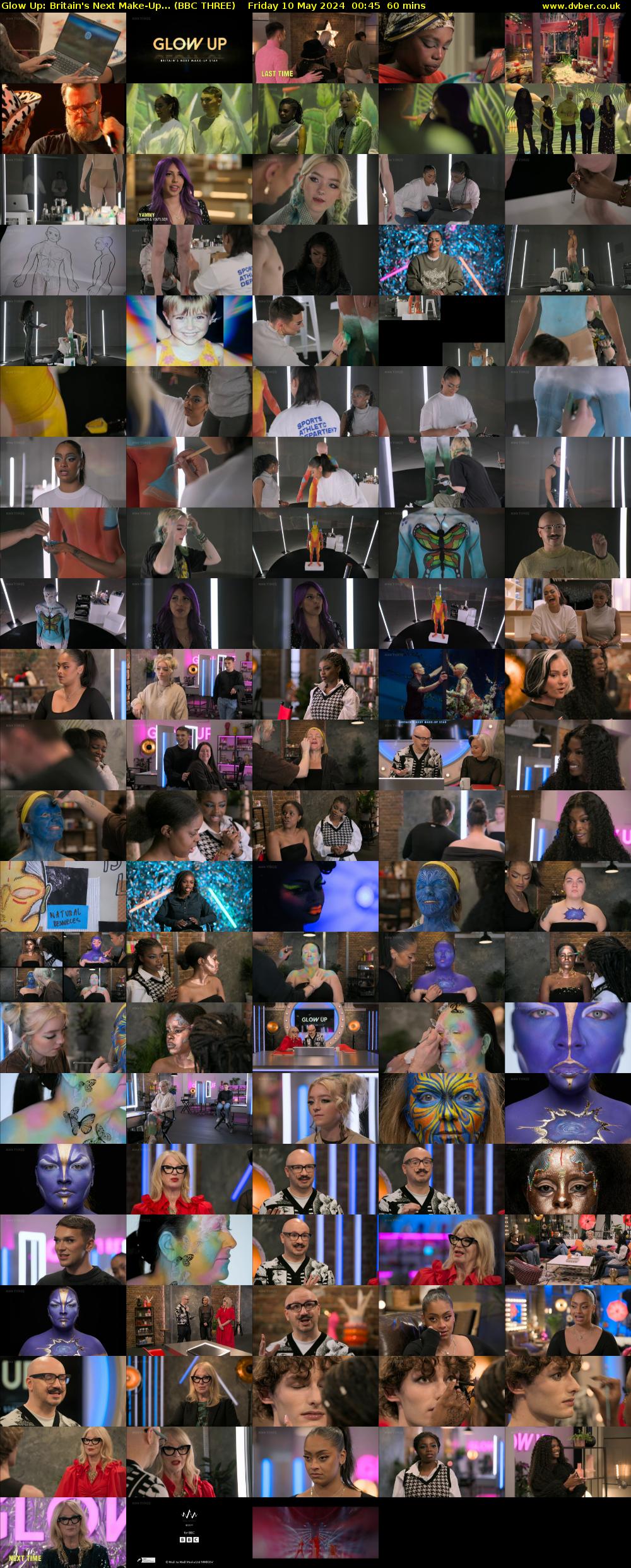 Glow Up: Britain's Next Make-Up... (BBC THREE) Friday 10 May 2024 00:45 - 01:45