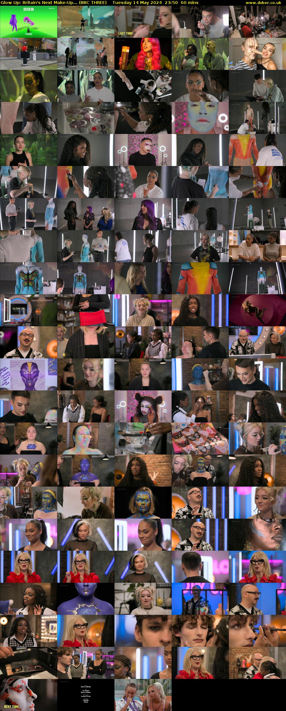 Glow Up: Britain's Next Make-Up... (BBC THREE) Tuesday 14 May 2024 23:50 - 00:50