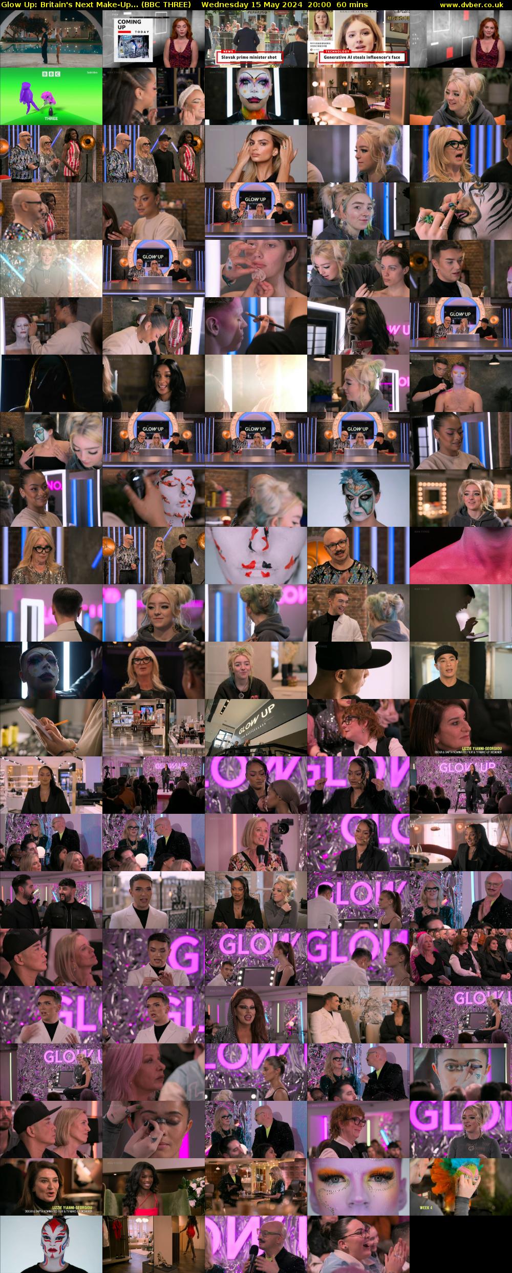 Glow Up: Britain's Next Make-Up... (BBC THREE) Wednesday 15 May 2024 20:00 - 21:00