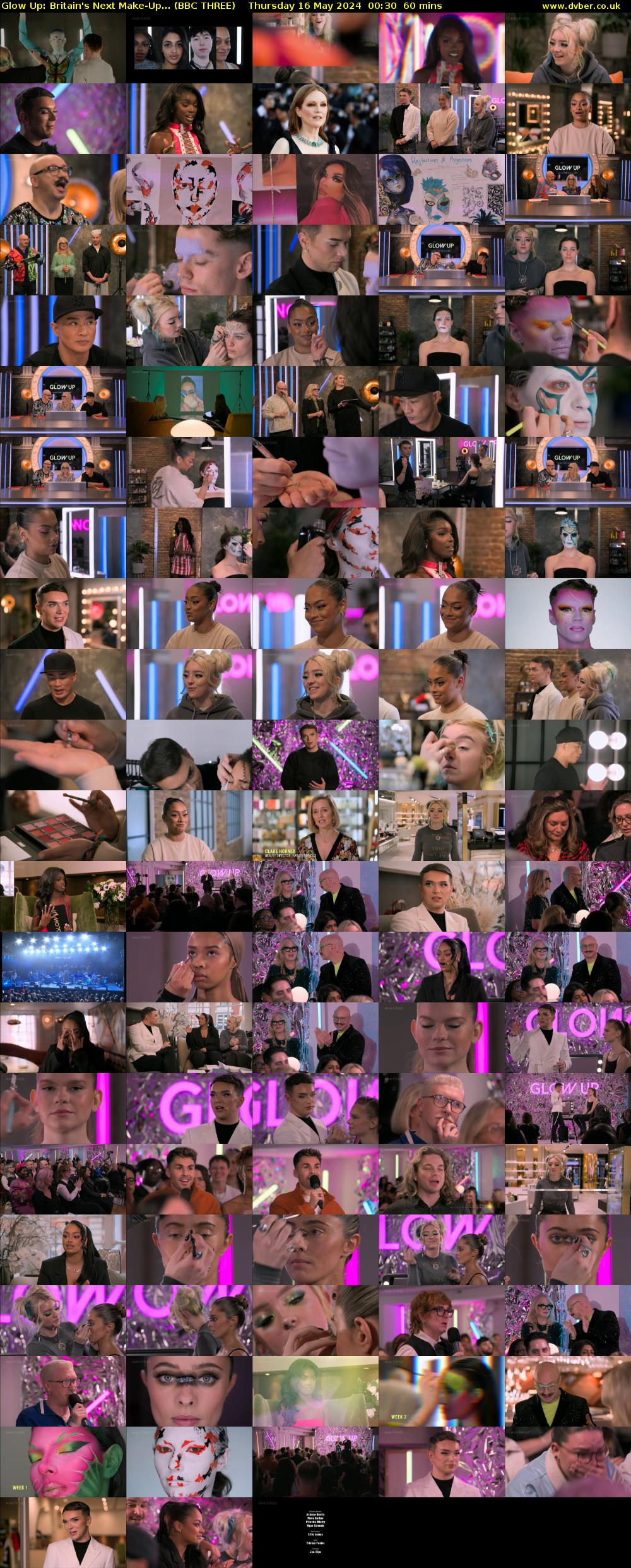 Glow Up: Britain's Next Make-Up... (BBC THREE) Thursday 16 May 2024 00:30 - 01:30
