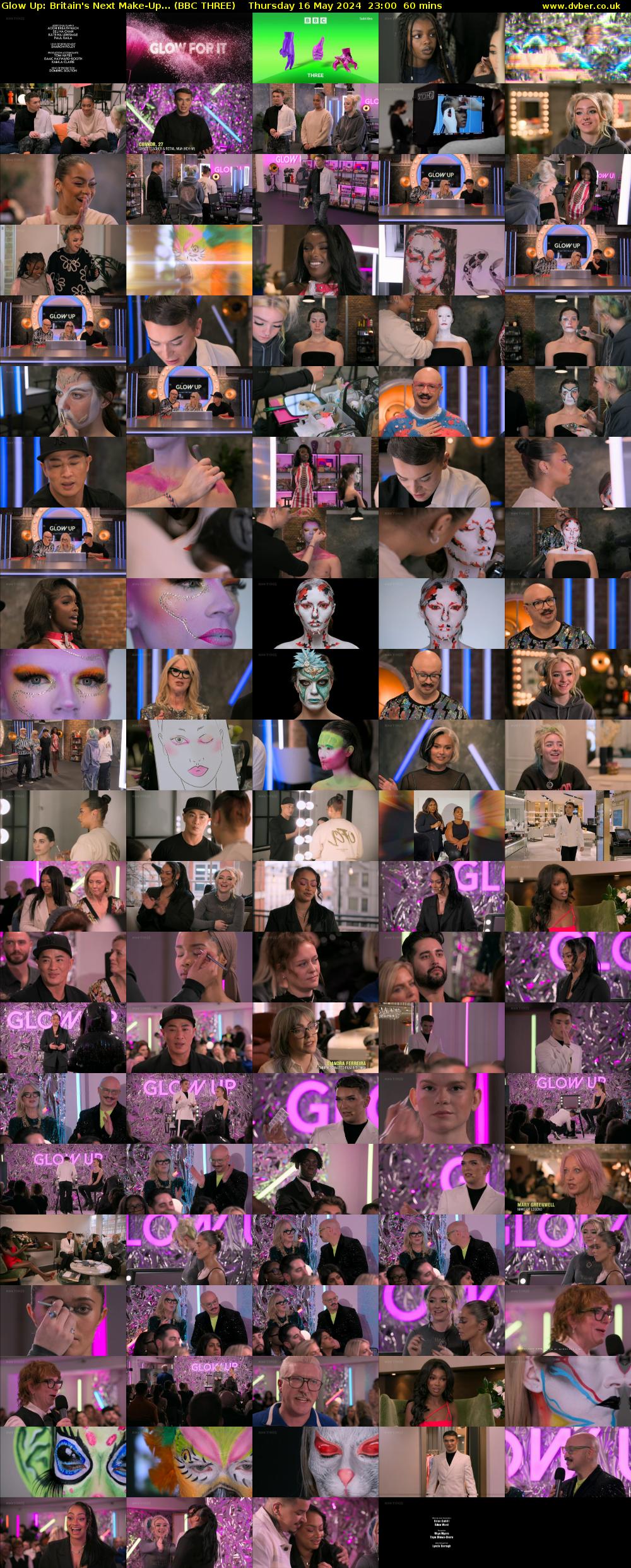 Glow Up: Britain's Next Make-Up... (BBC THREE) Thursday 16 May 2024 23:00 - 00:00