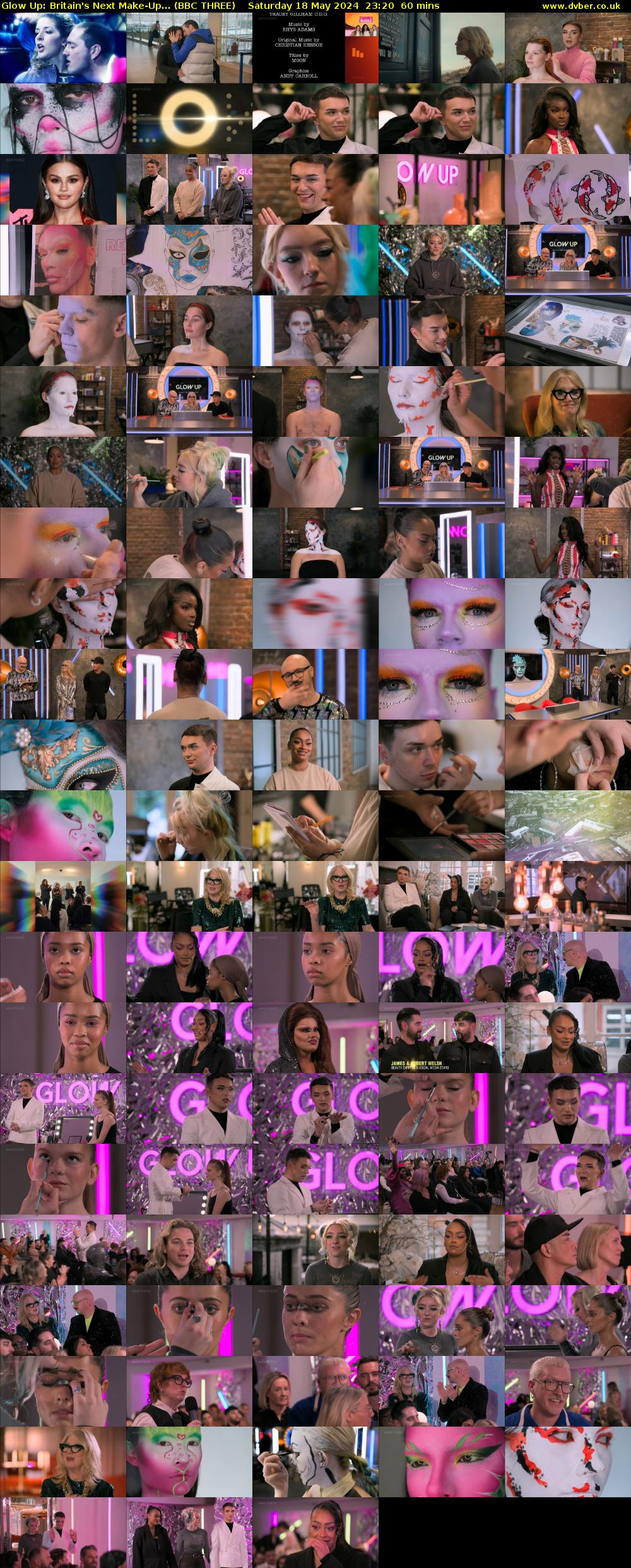 Glow Up: Britain's Next Make-Up... (BBC THREE) Saturday 18 May 2024 23:20 - 00:20