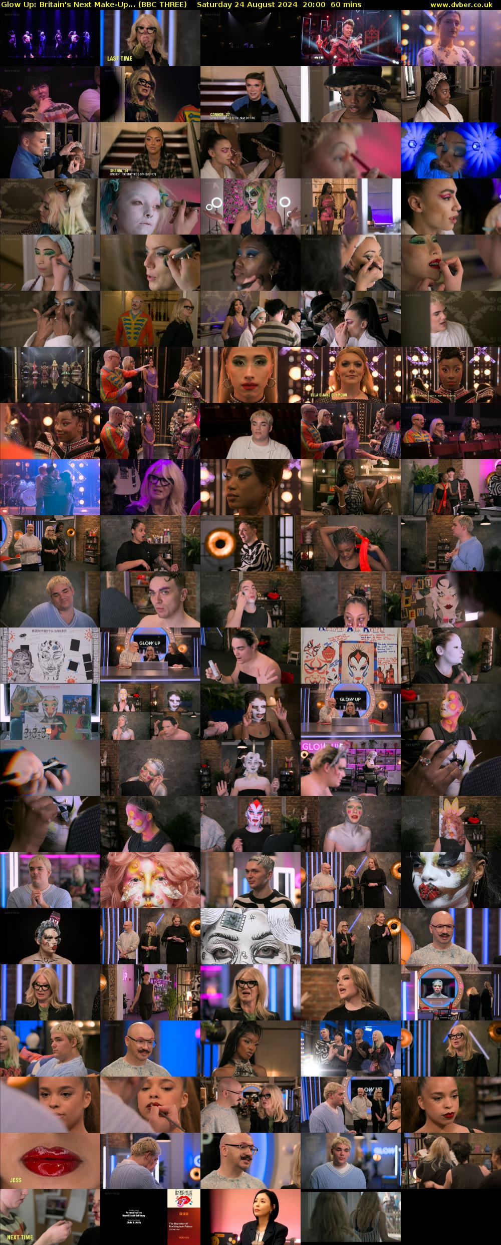 Glow Up: Britain's Next Make-Up... (BBC THREE) Saturday 24 August 2024 20:00 - 21:00