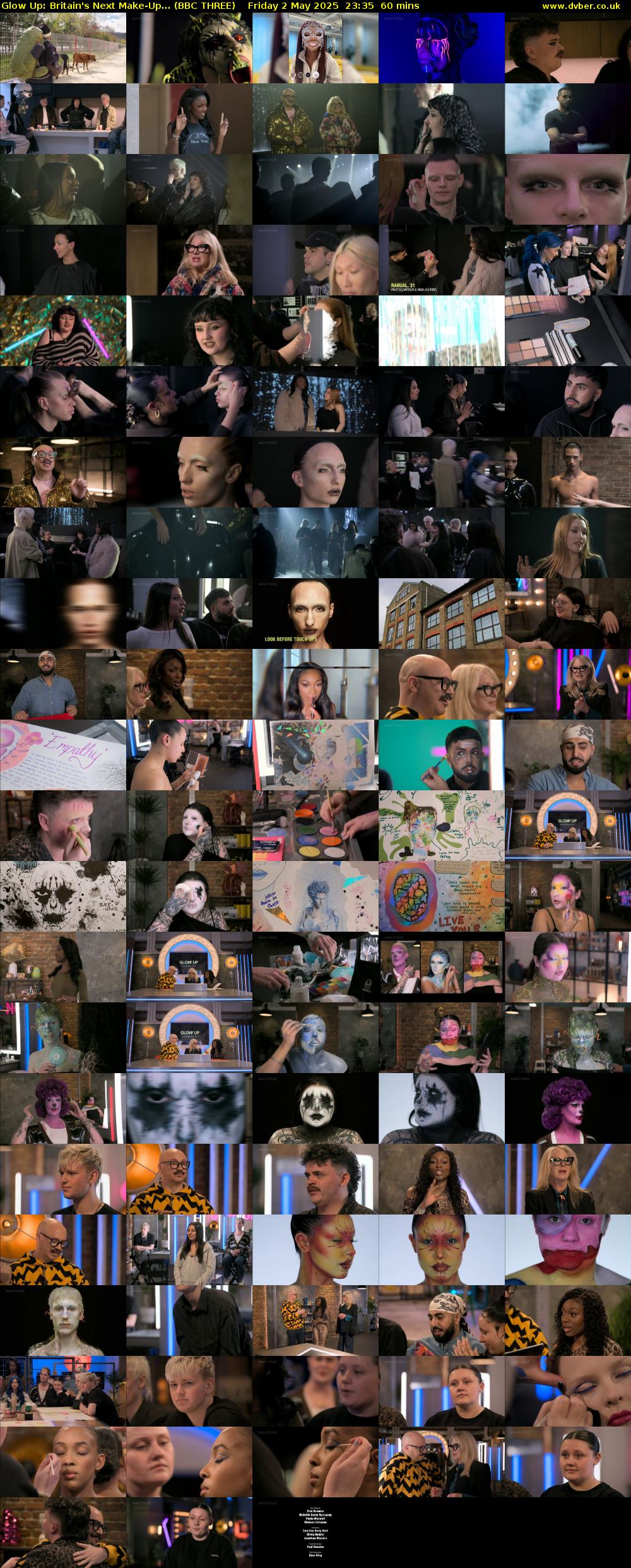 Glow Up: Britain's Next Make-Up... (BBC THREE) Friday 2 May 2025 23:35 - 00:35