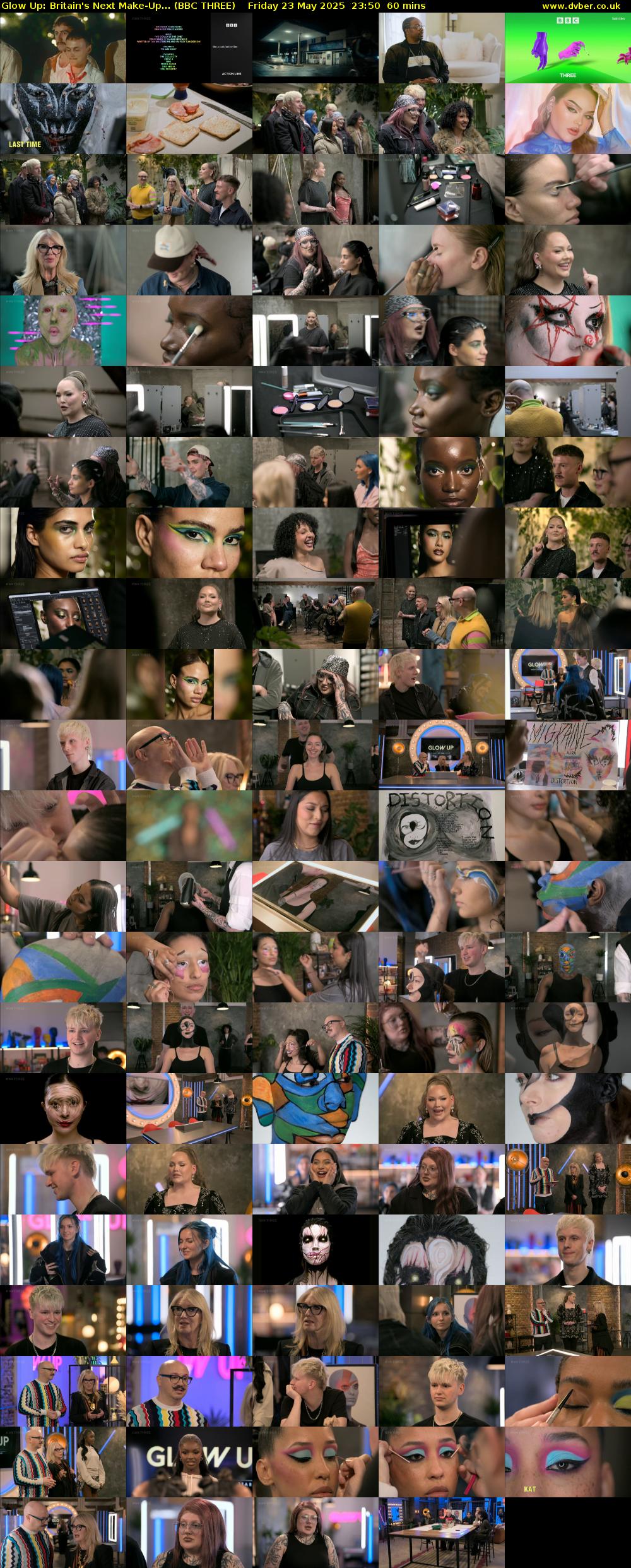 Glow Up: Britain's Next Make-Up... (BBC THREE) Friday 23 May 2025 23:50 - 00:50