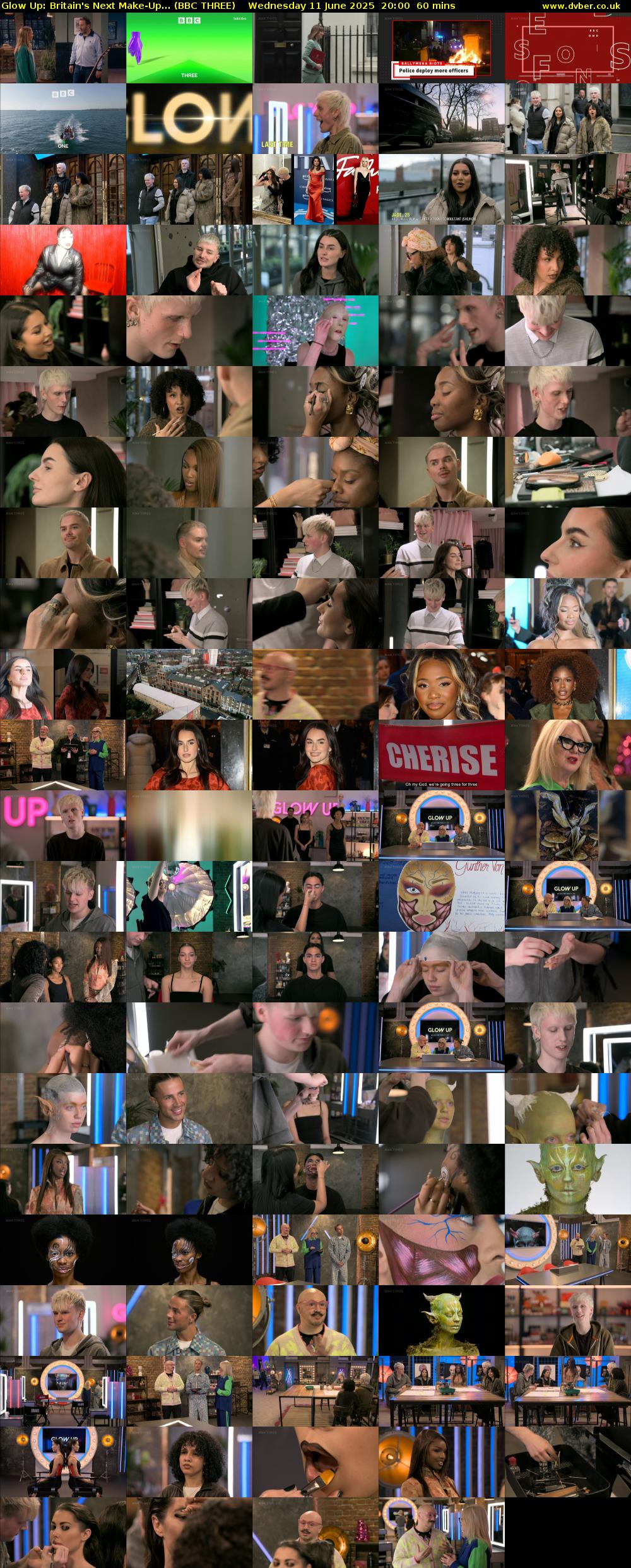 Glow Up: Britain's Next Make-Up... (BBC THREE) Wednesday 11 June 2025 20:00 - 21:00