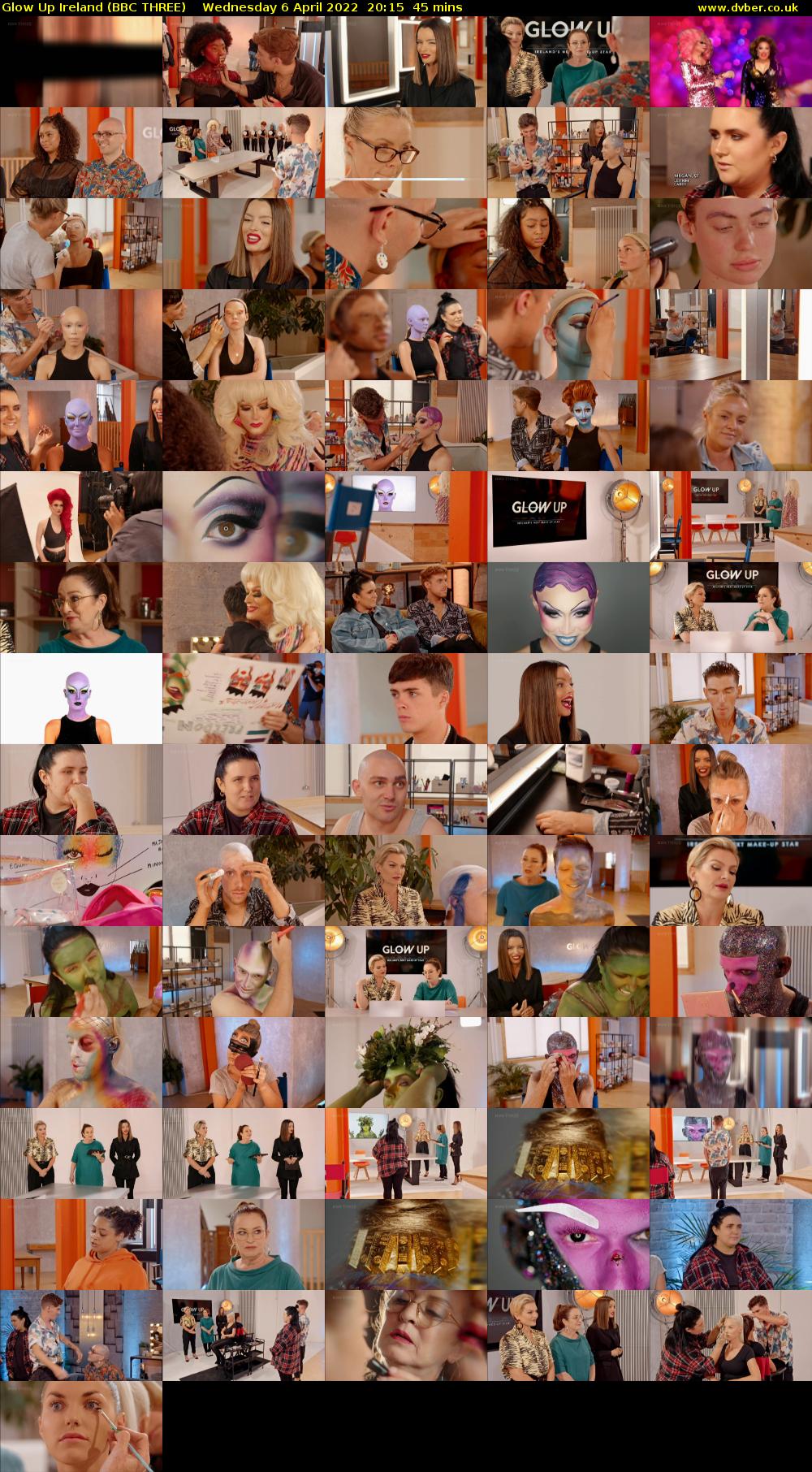 Glow Up Ireland (BBC THREE) Wednesday 6 April 2022 20:15 - 21:00