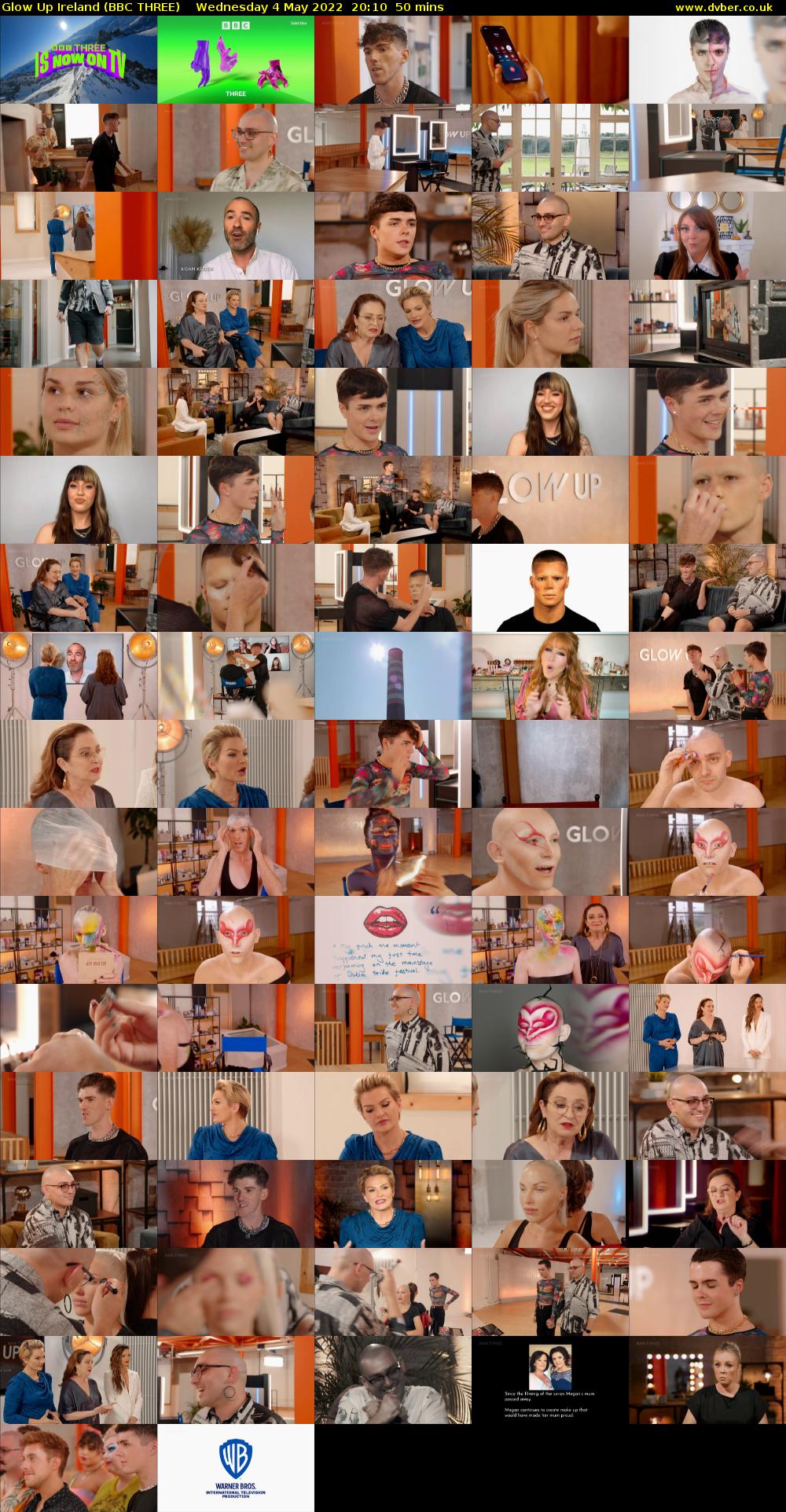 Glow Up Ireland (BBC THREE) Wednesday 4 May 2022 20:10 - 21:00