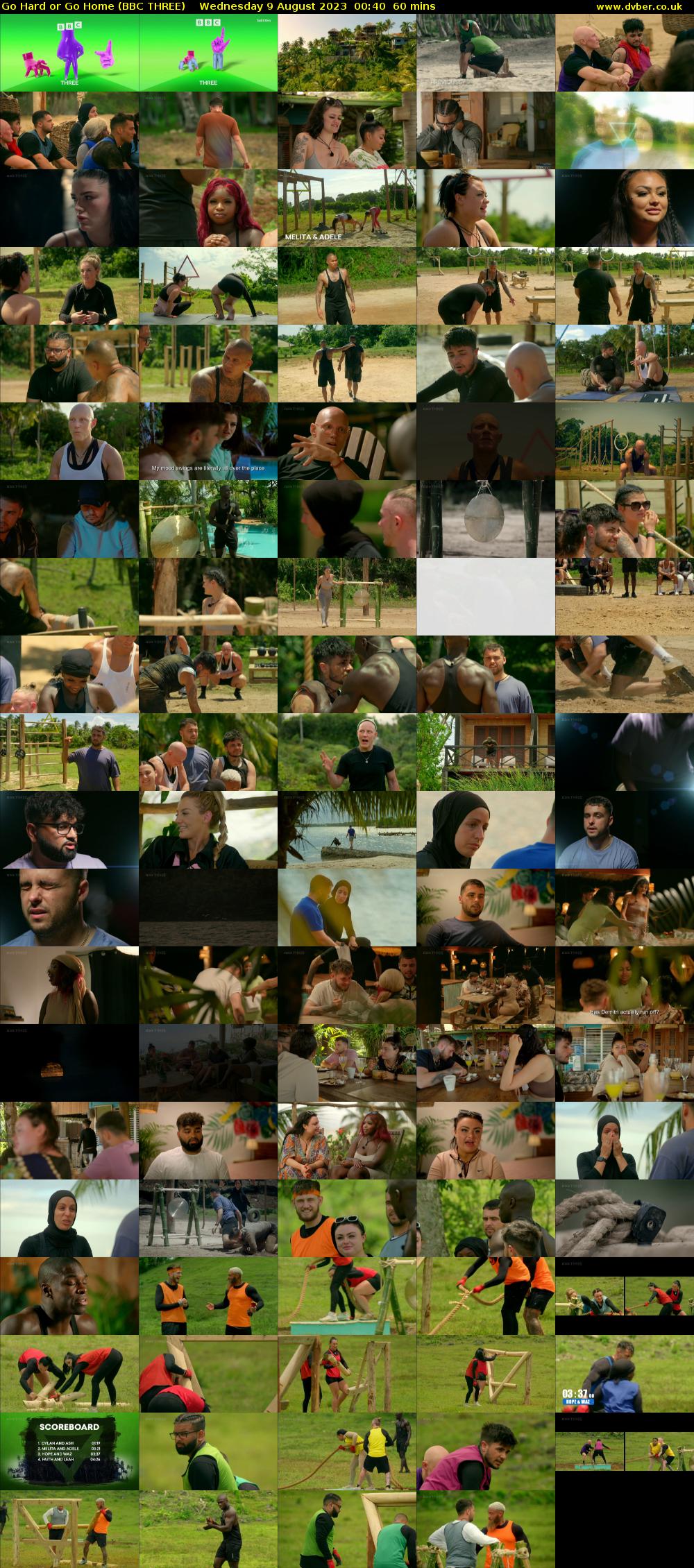 Go Hard or Go Home (BBC THREE) Wednesday 9 August 2023 00:40 - 01:40