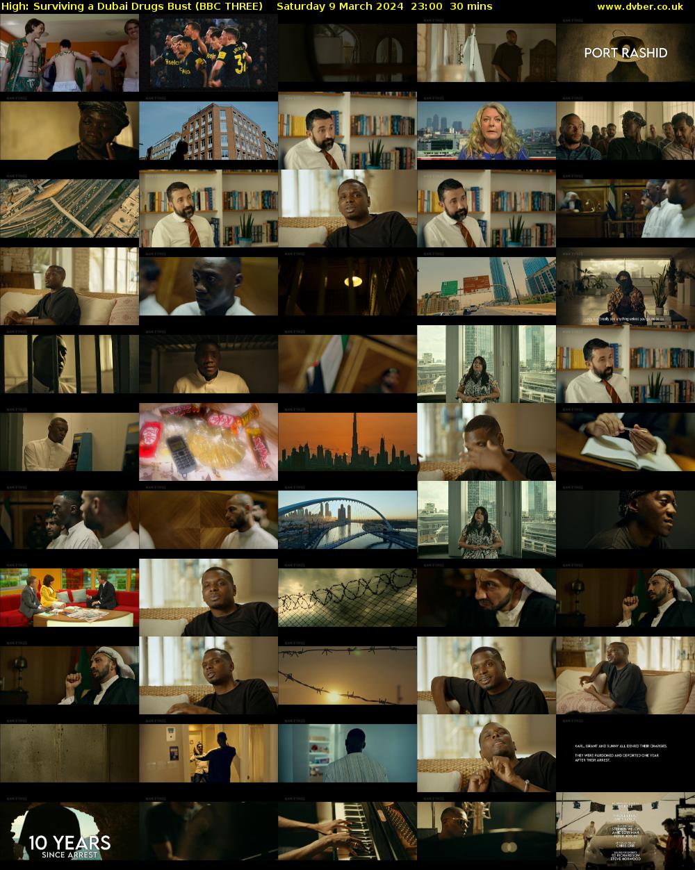 High: Surviving a Dubai Drugs Bust (BBC THREE) Saturday 9 March 2024 23:00 - 23:30