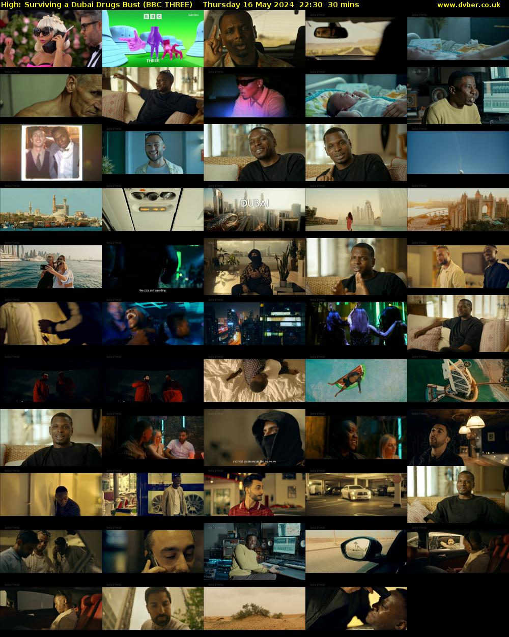 High: Surviving a Dubai Drugs Bust (BBC THREE) Thursday 16 May 2024 22:30 - 23:00