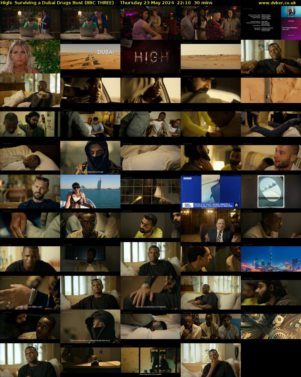 High: Surviving a Dubai Drugs Bust (BBC THREE) Thursday 23 May 2024 22:10 - 22:40