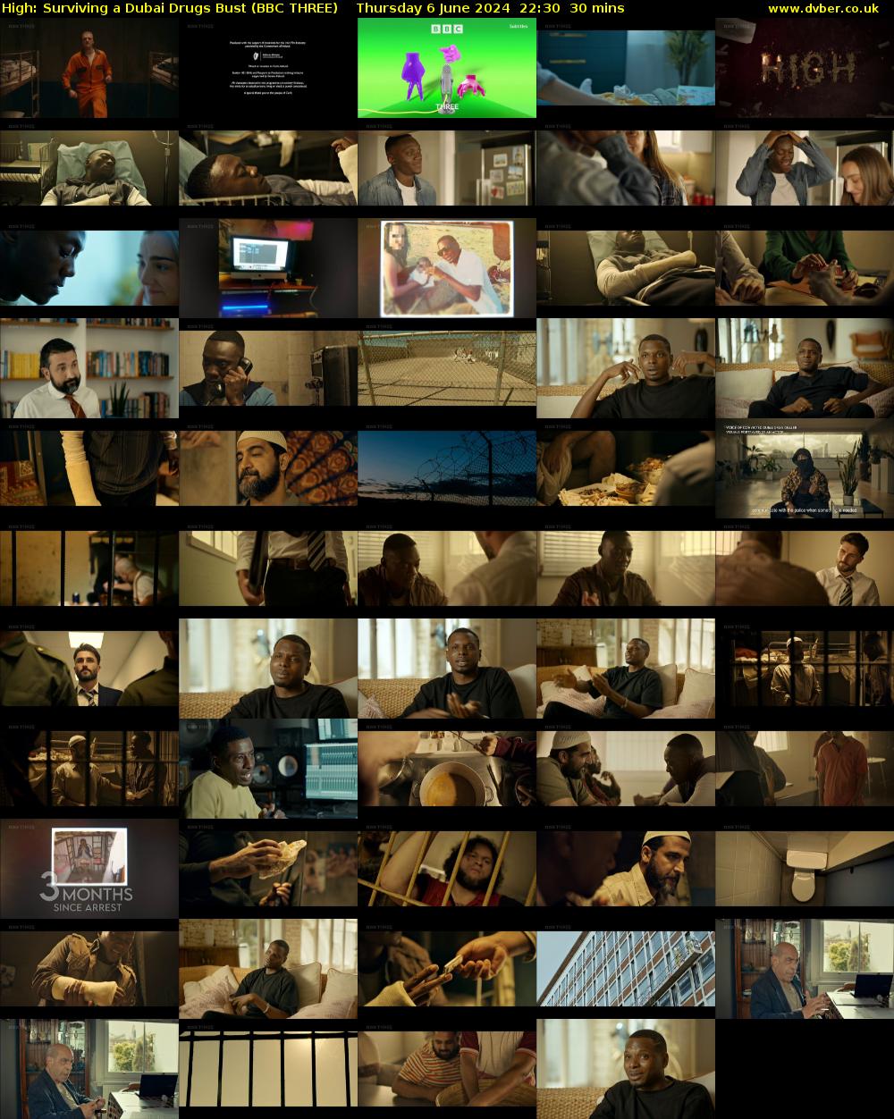 High: Surviving a Dubai Drugs Bust (BBC THREE) Thursday 6 June 2024 22:30 - 23:00