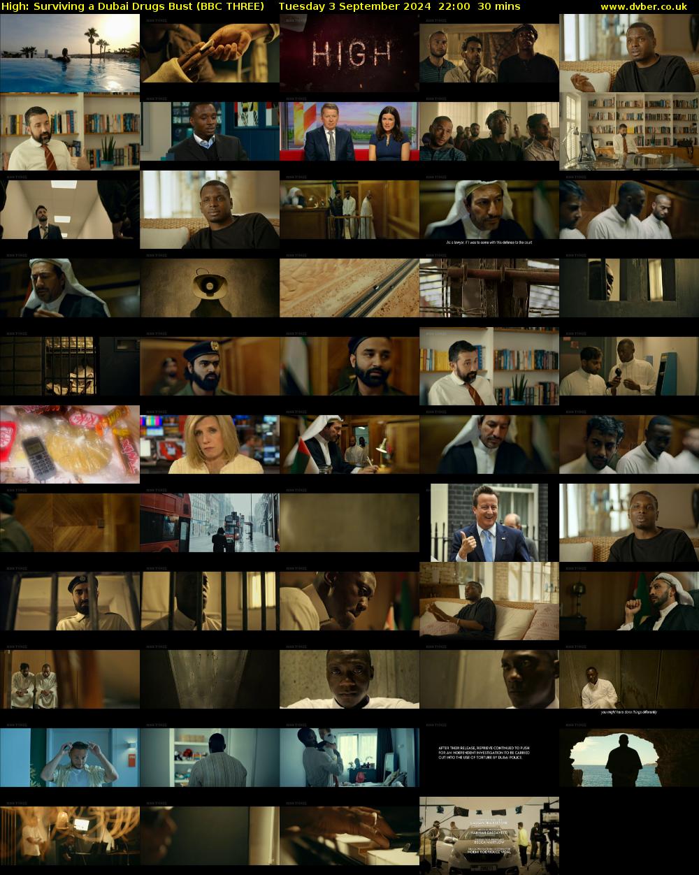 High: Surviving a Dubai Drugs Bust (BBC THREE) Tuesday 3 September 2024 22:00 - 22:30