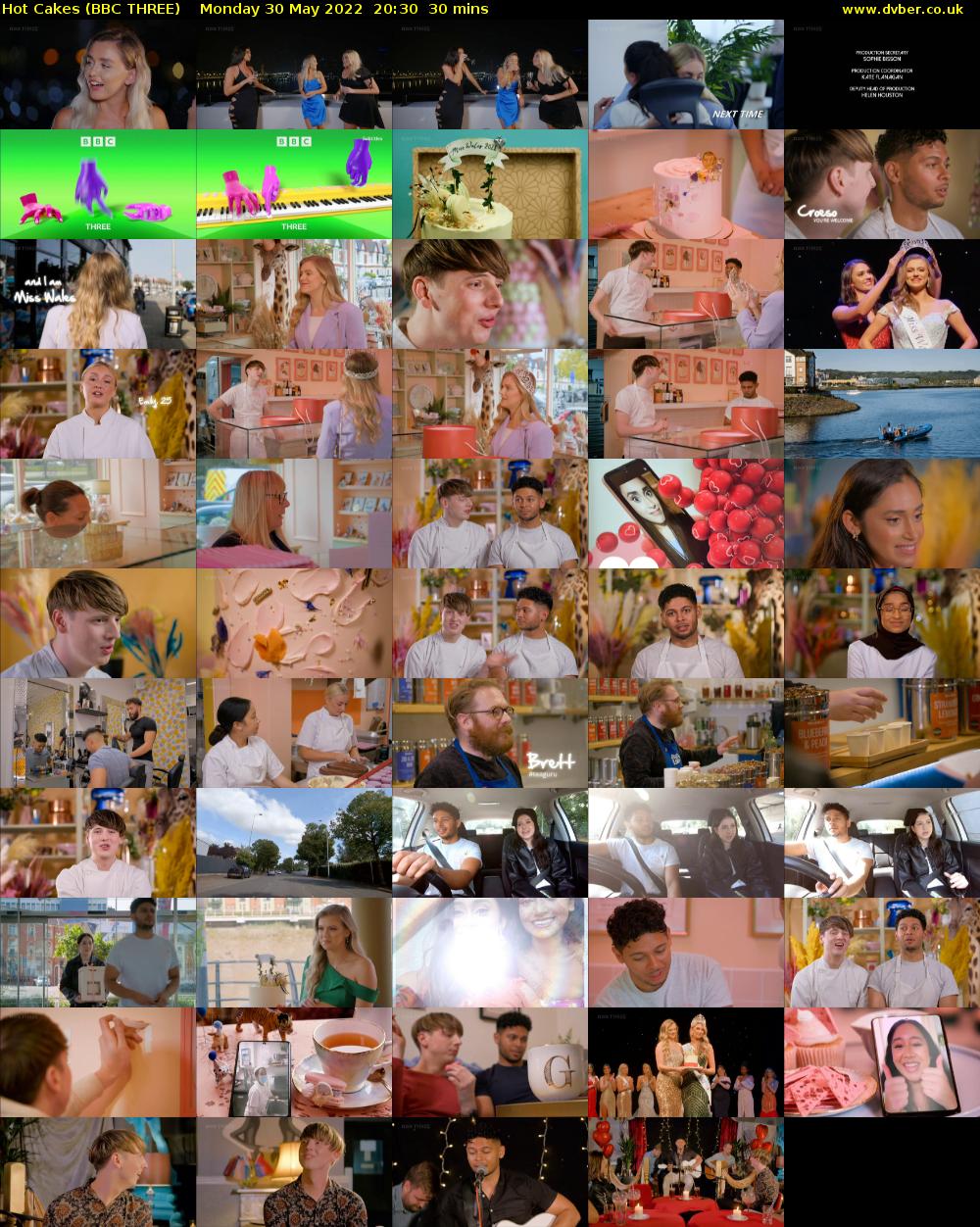 Hot Cakes (BBC THREE) Monday 30 May 2022 20:30 - 21:00