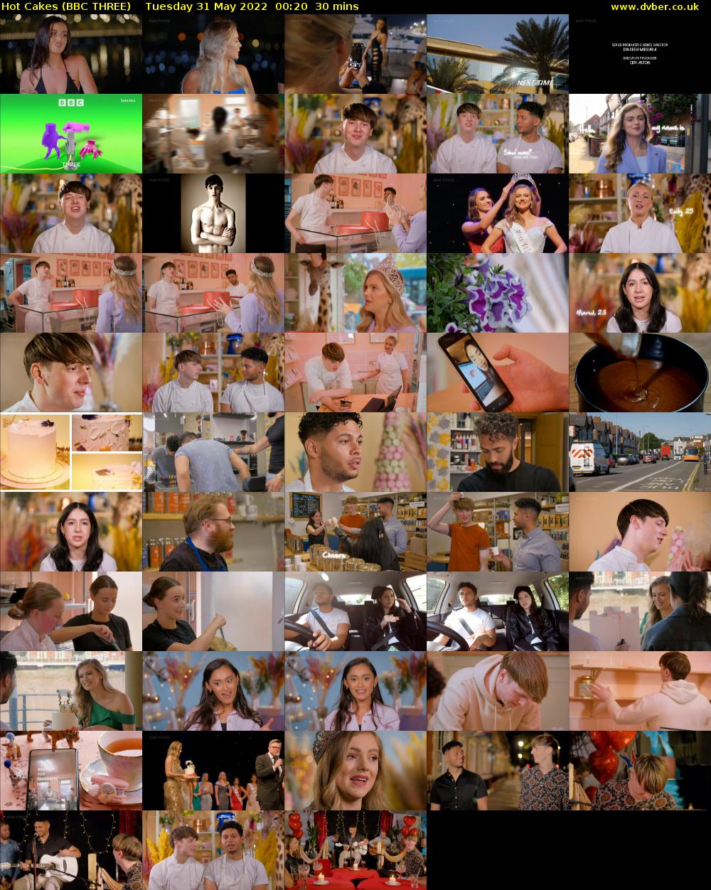 Hot Cakes (BBC THREE) Tuesday 31 May 2022 00:20 - 00:50