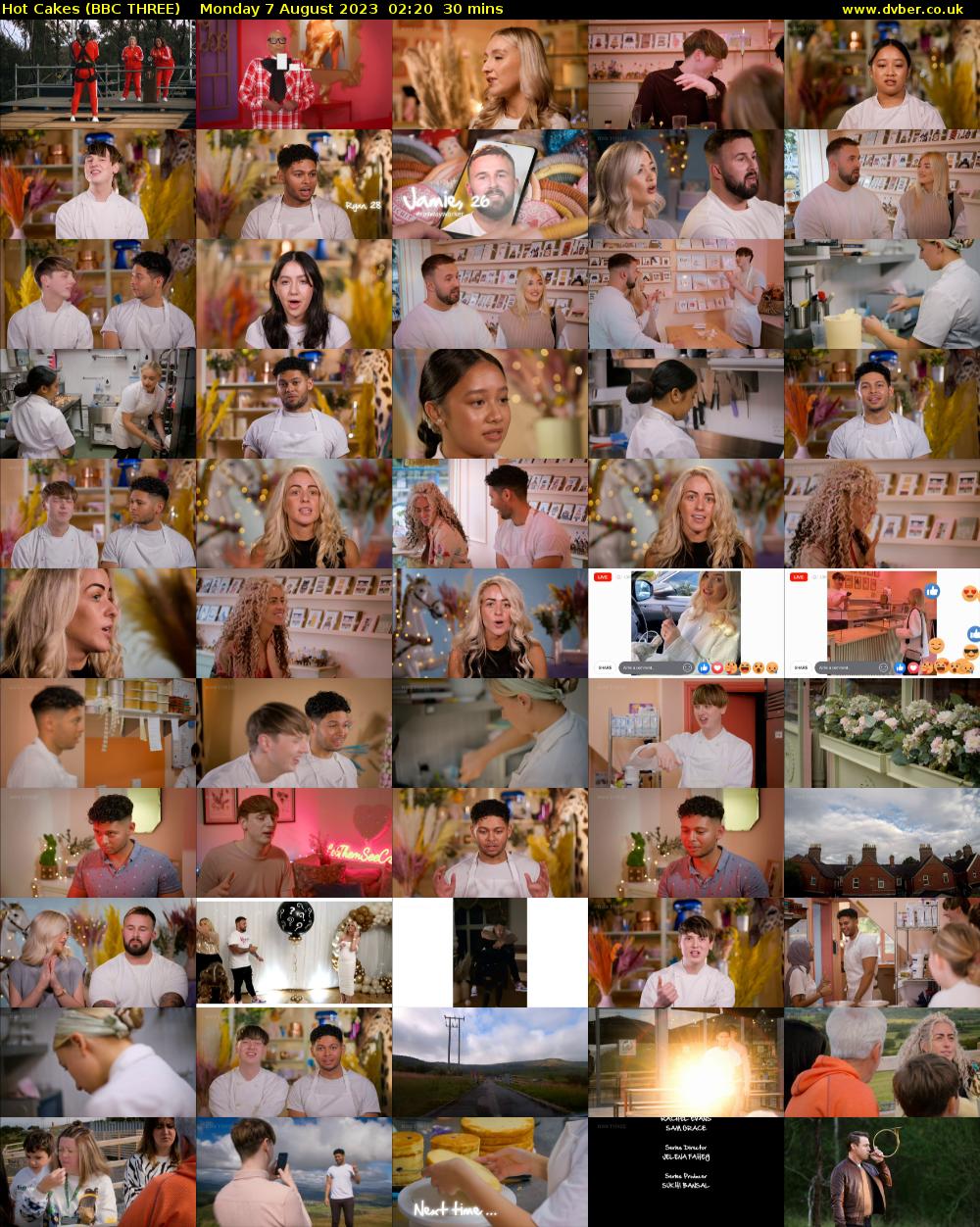 Hot Cakes (BBC THREE) Monday 7 August 2023 02:20 - 02:50