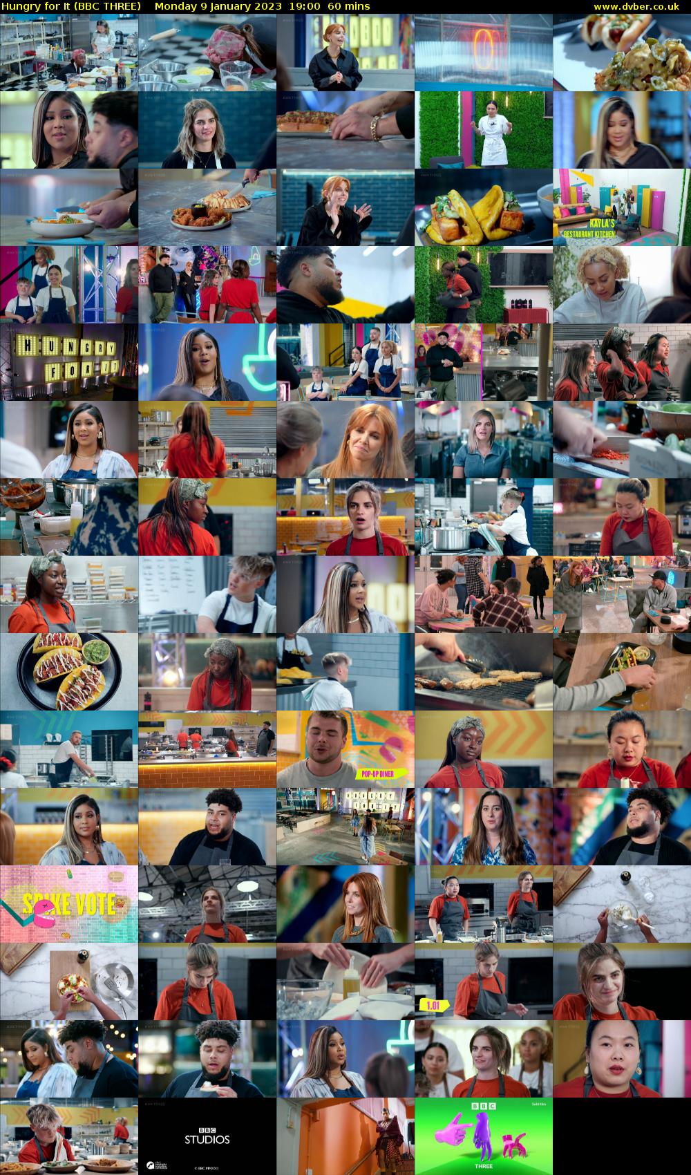 Hungry for It (BBC THREE) Monday 9 January 2023 19:00 - 20:00