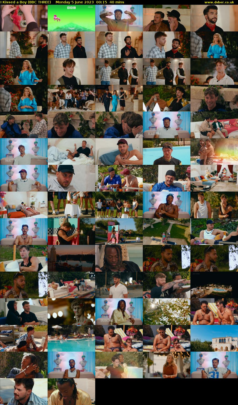 I Kissed a Boy (BBC THREE) Monday 5 June 2023 00:15 - 00:55