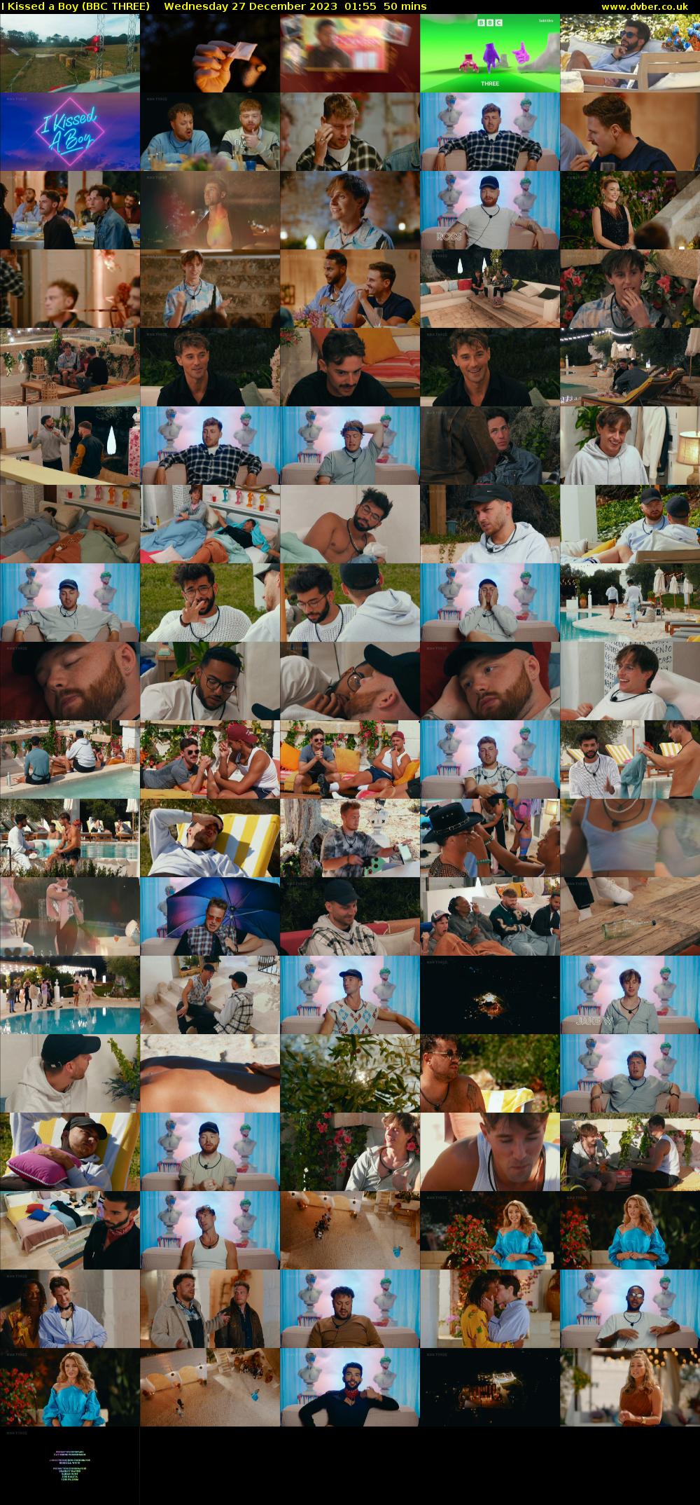 I Kissed a Boy (BBC THREE) Wednesday 27 December 2023 01:55 - 02:45