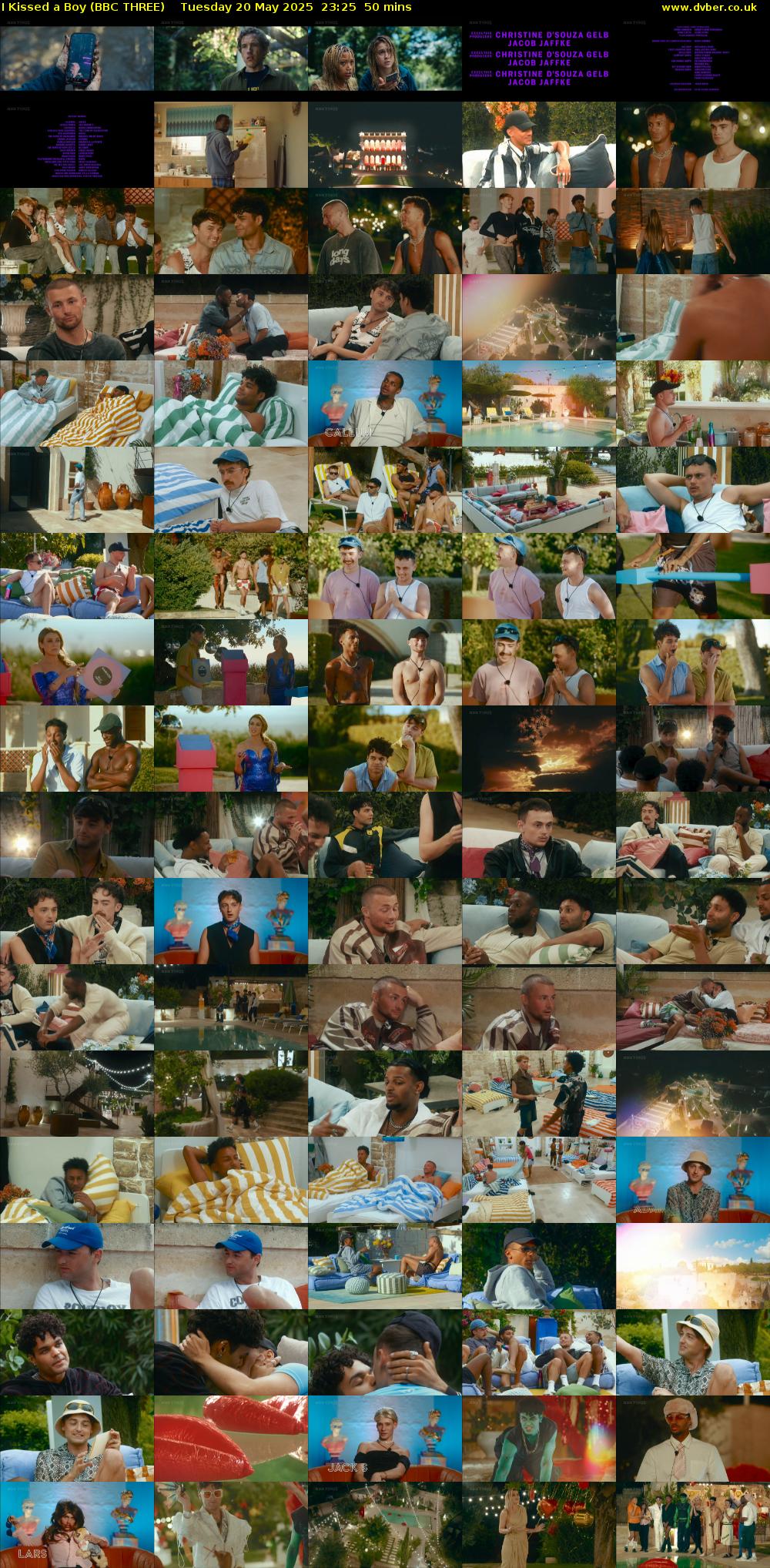 I Kissed a Boy (BBC THREE) Tuesday 20 May 2025 23:25 - 00:15