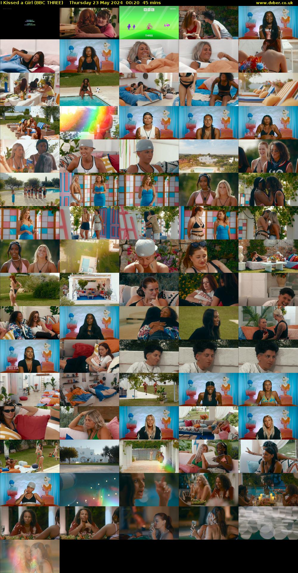 I Kissed a Girl (BBC THREE) Thursday 23 May 2024 00:20 - 01:05