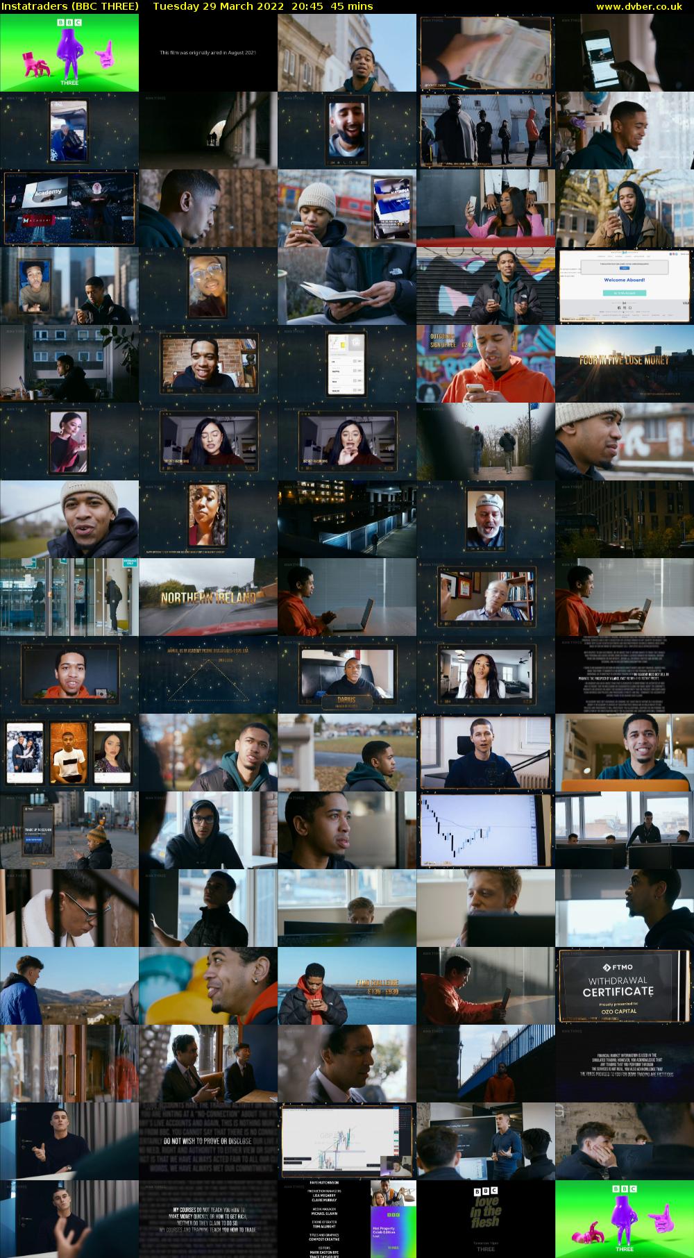 Instatraders (BBC THREE) Tuesday 29 March 2022 20:45 - 21:30