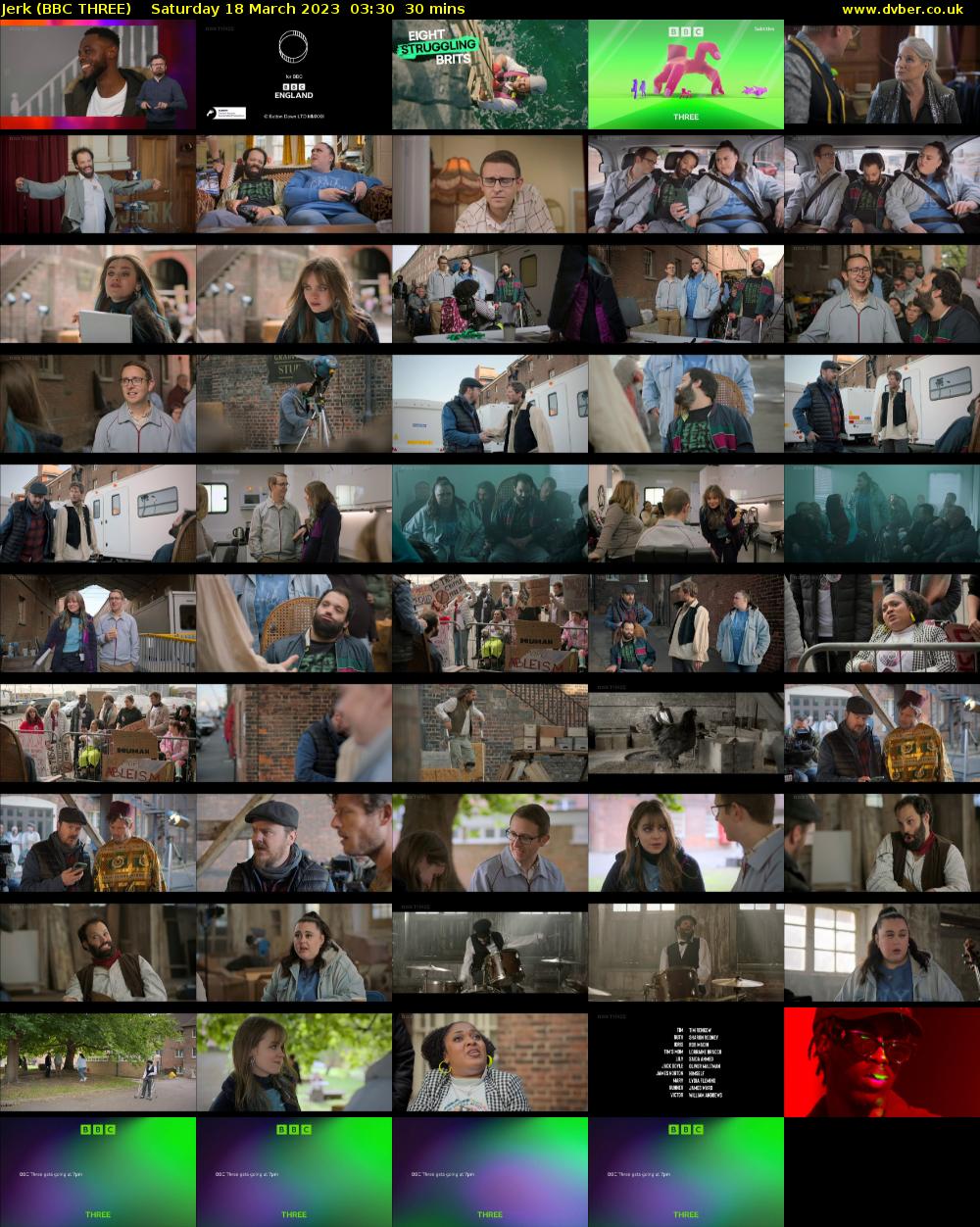 Jerk (BBC THREE) Saturday 18 March 2023 03:30 - 04:00
