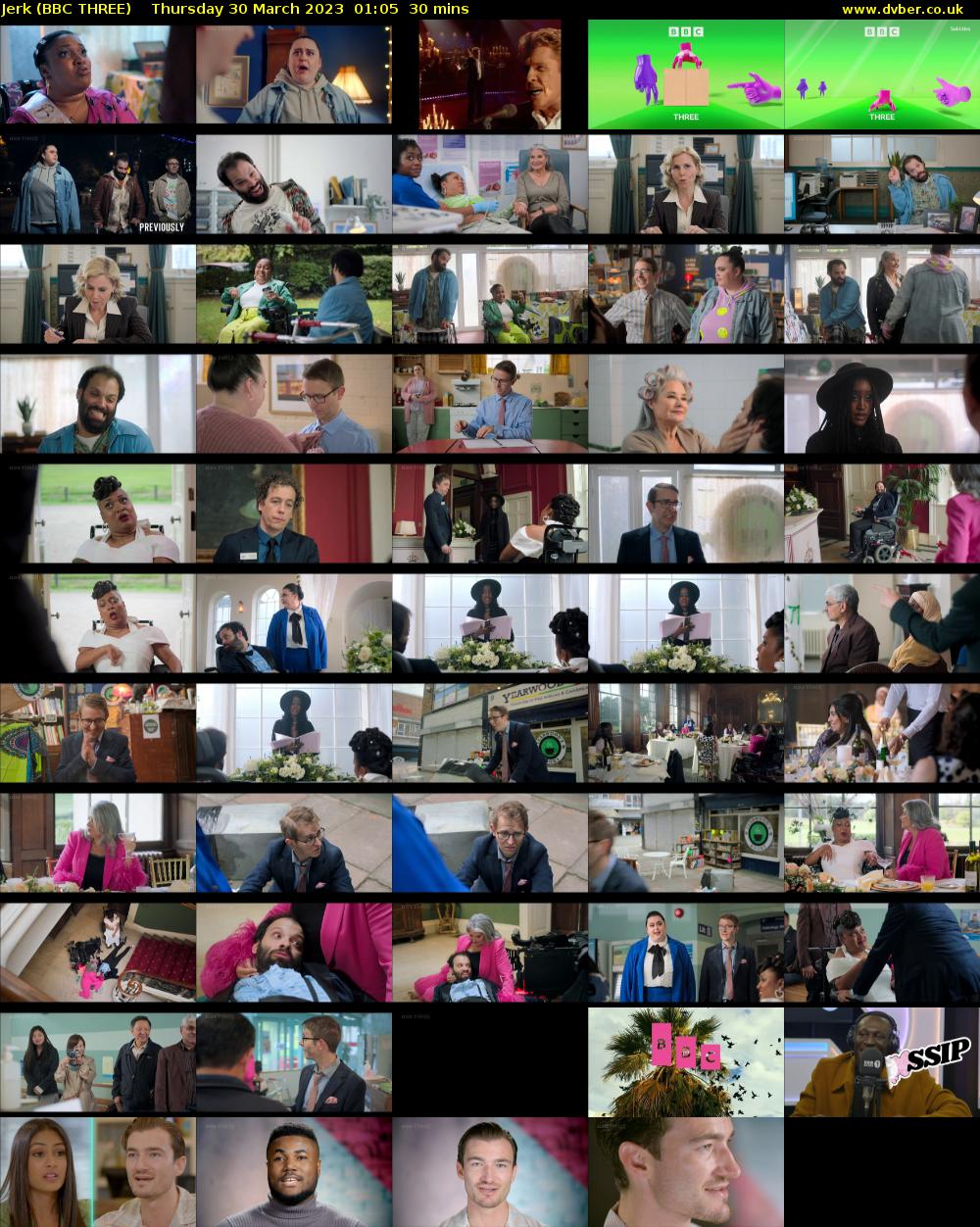 Jerk (BBC THREE) Thursday 30 March 2023 01:05 - 01:35