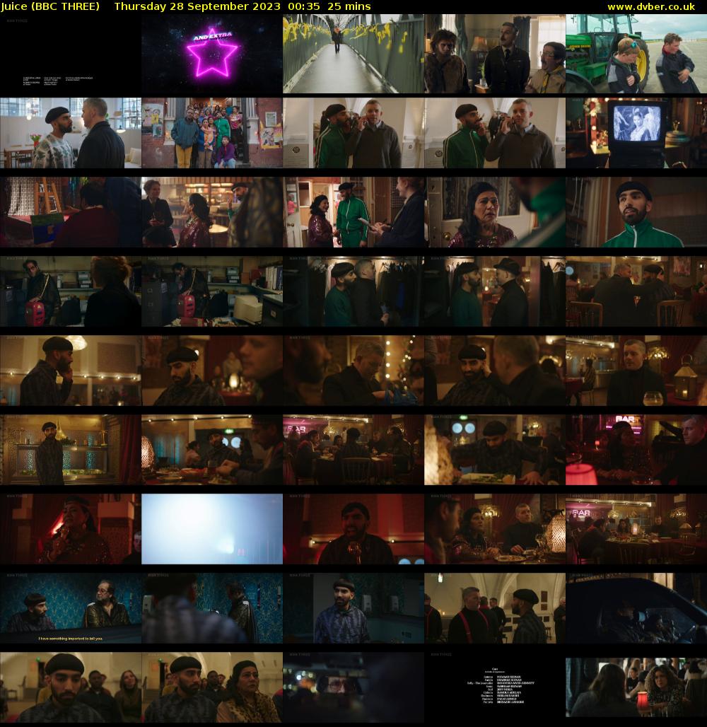 Juice (BBC THREE) Thursday 28 September 2023 00:35 - 01:00