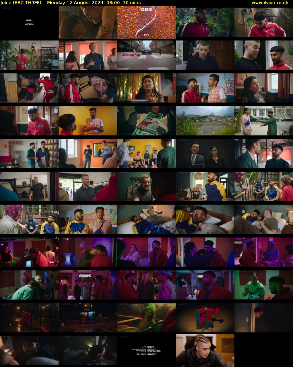 Juice (BBC THREE) Monday 12 August 2024 03:00 - 03:30