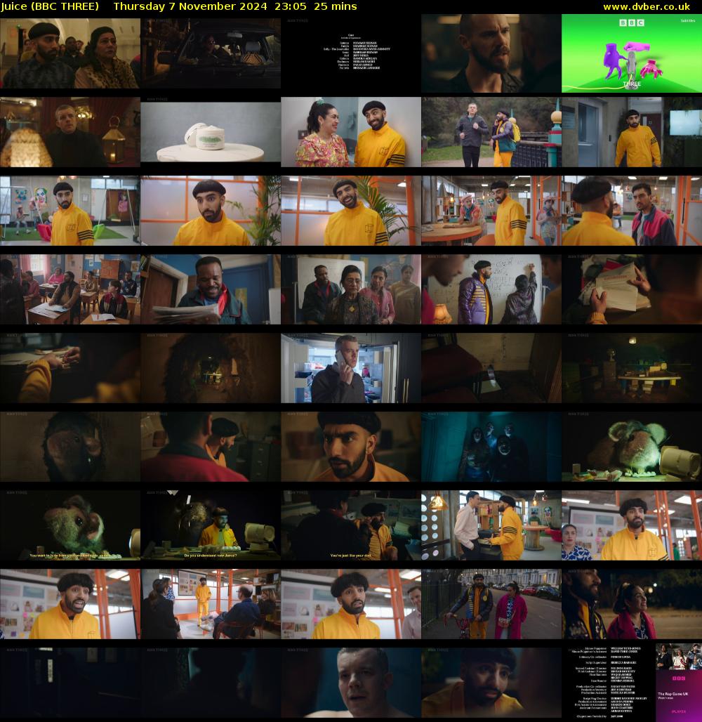 Juice (BBC THREE) Thursday 7 November 2024 23:05 - 23:30