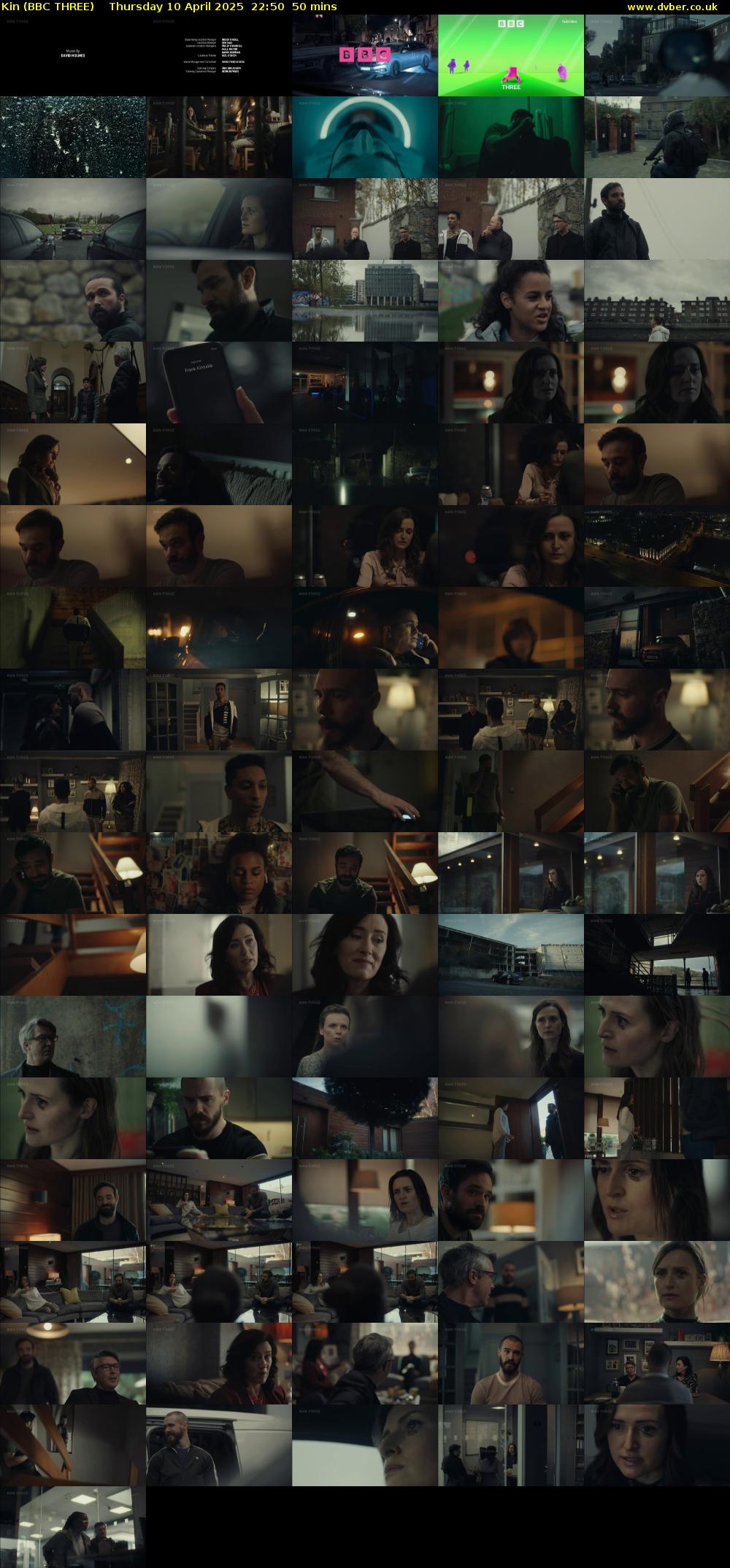 Kin (BBC THREE) Thursday 10 April 2025 22:50 - 23:40