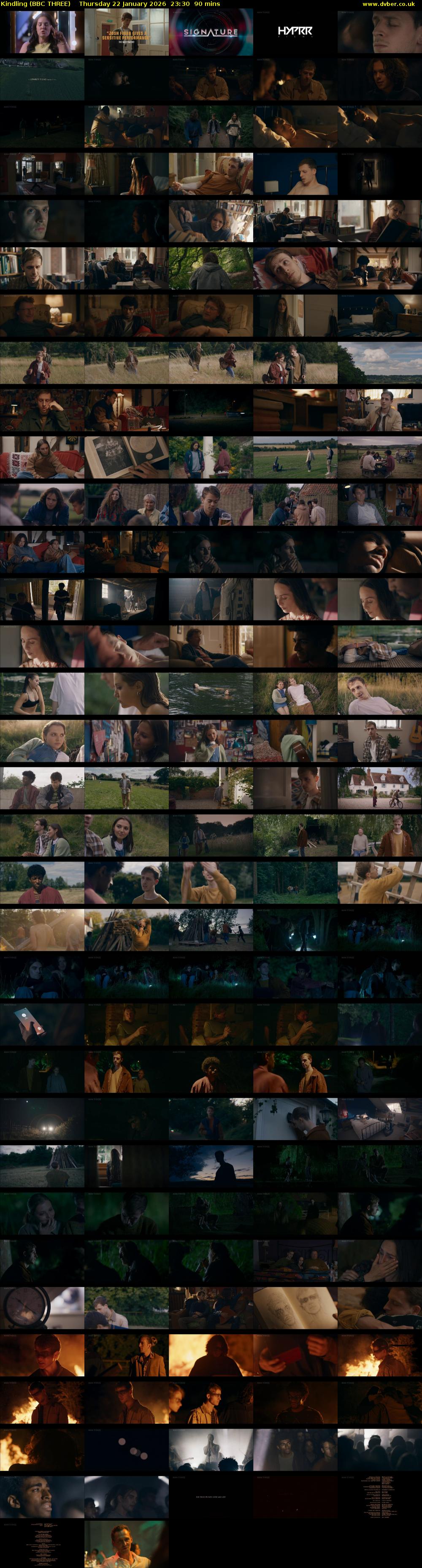 Kindling (BBC THREE) Thursday 22 January 2026 23:30 - 01:00