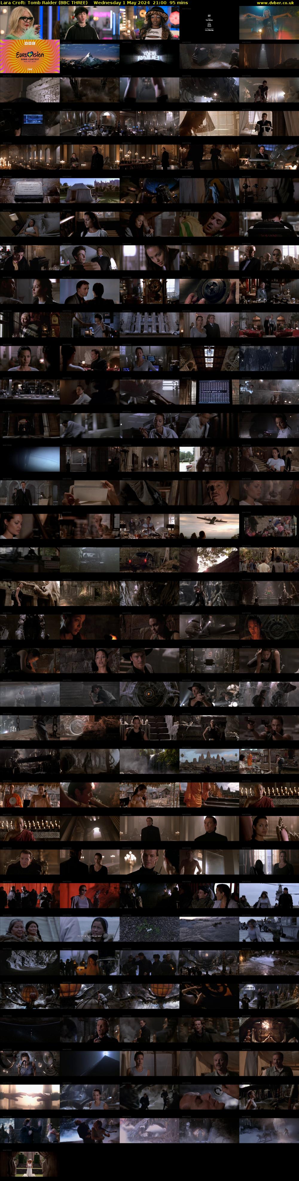 Lara Croft: Tomb Raider (BBC THREE) Wednesday 1 May 2024 21:00 - 22:35
