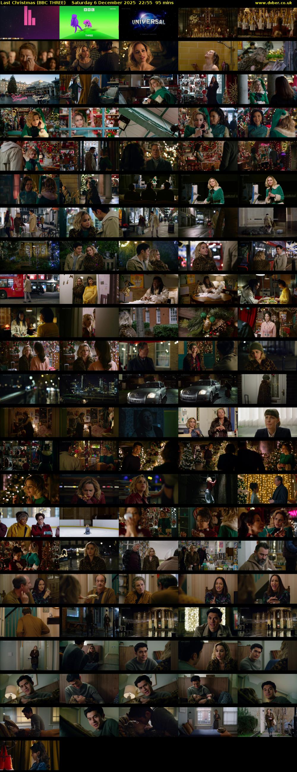 Last Christmas (BBC THREE) Saturday 6 December 2025 22:55 - 00:30