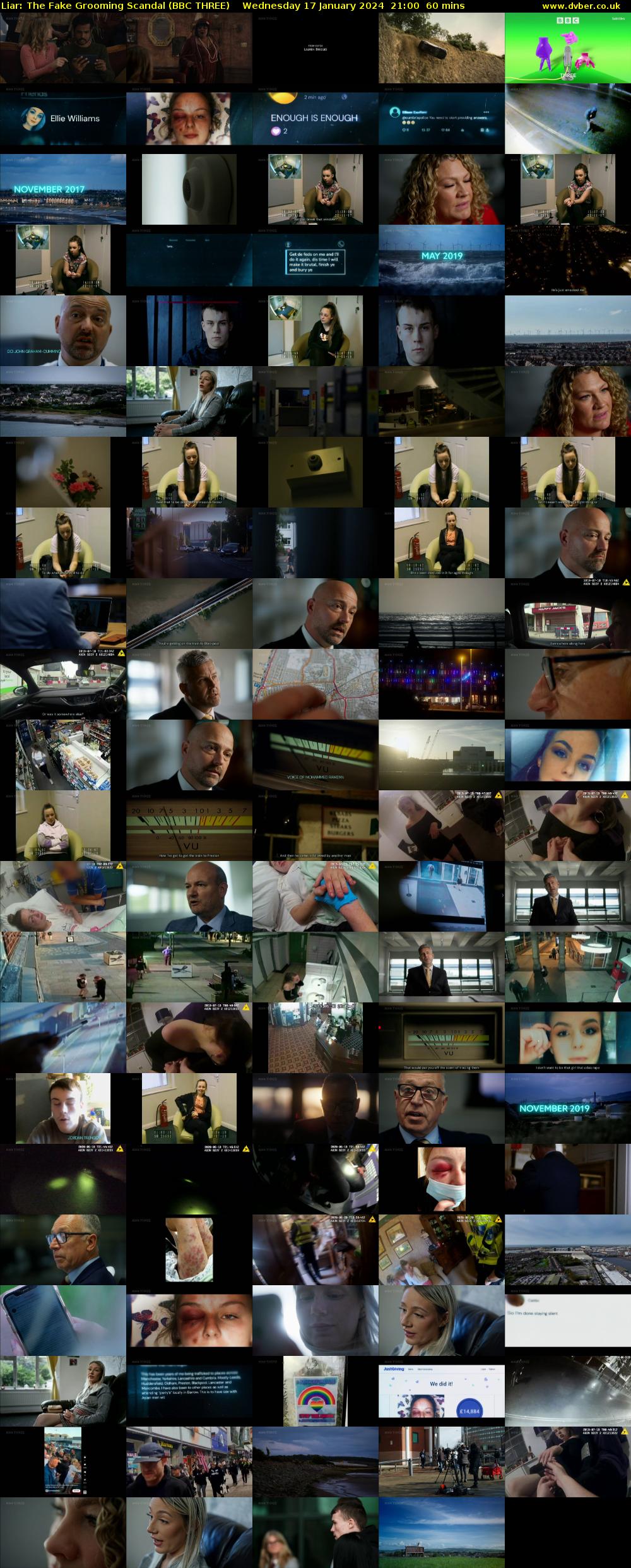 Liar: The Fake Grooming Scandal (BBC THREE) Wednesday 17 January 2024 21:00 - 22:00