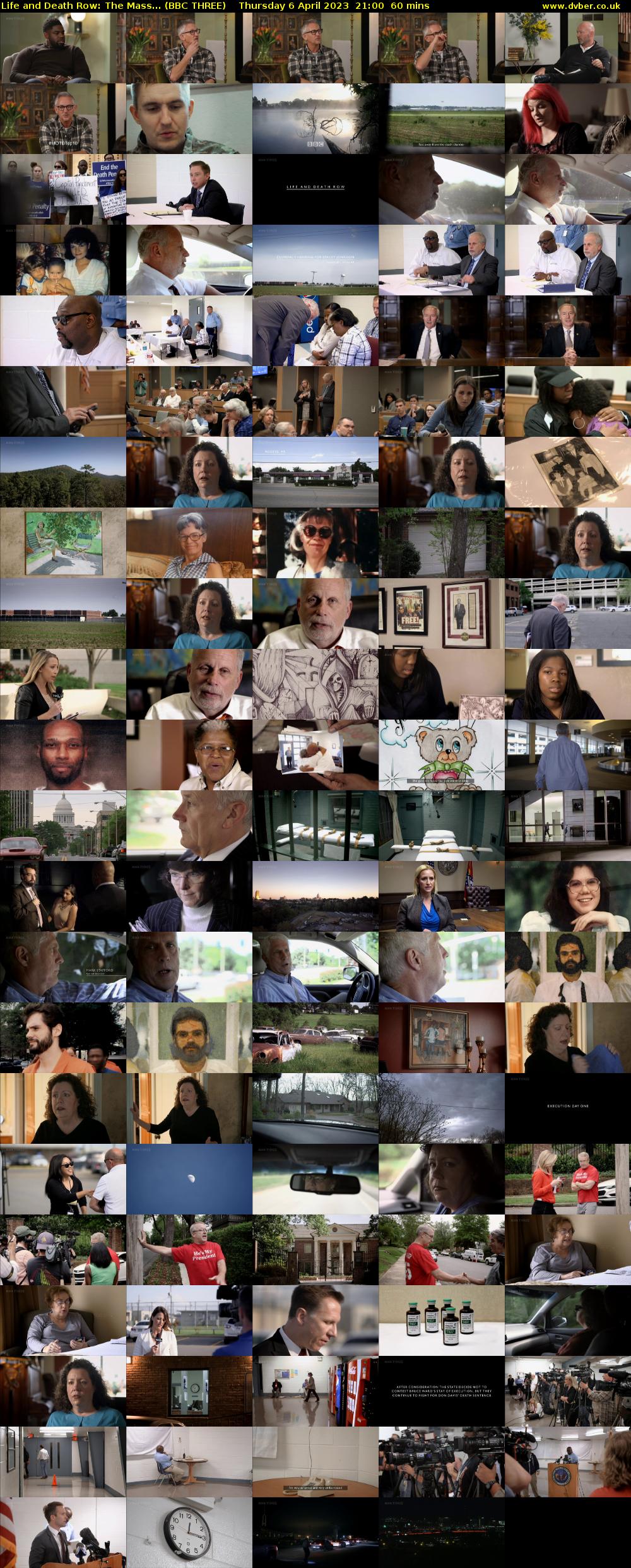 Life and Death Row: The Mass... (BBC THREE) Thursday 6 April 2023 21:00 - 22:00