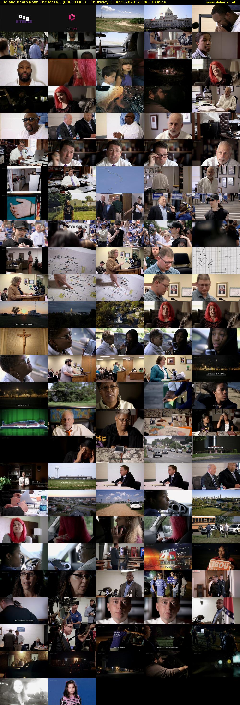 Life and Death Row: The Mass... (BBC THREE) Thursday 13 April 2023 21:00 - 22:10