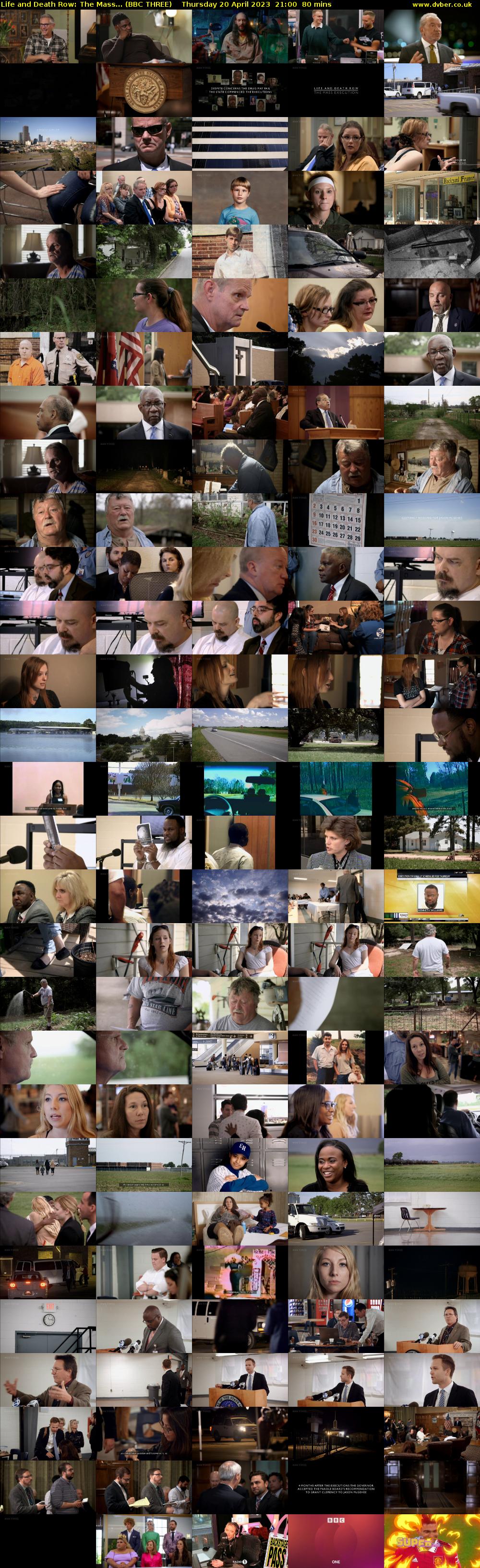 Life and Death Row: The Mass... (BBC THREE) Thursday 20 April 2023 21:00 - 22:20