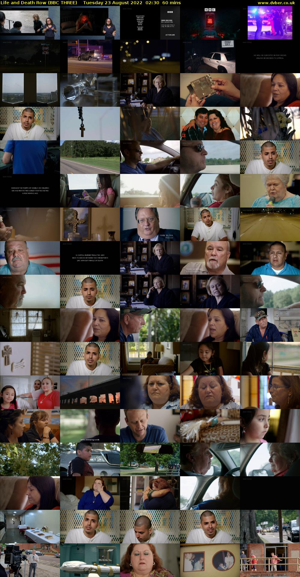 Life and Death Row (BBC THREE) Tuesday 23 August 2022 02:30 - 03:30