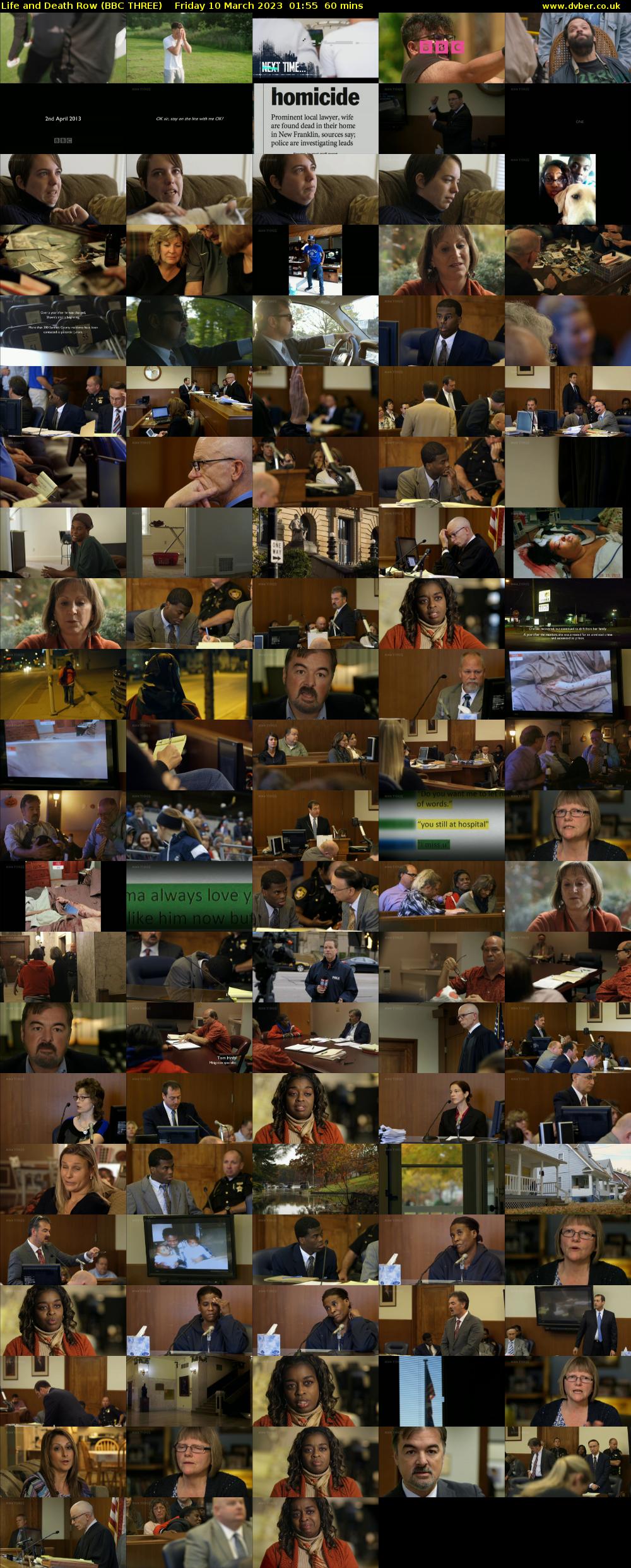 Life and Death Row (BBC THREE) Friday 10 March 2023 01:55 - 02:55