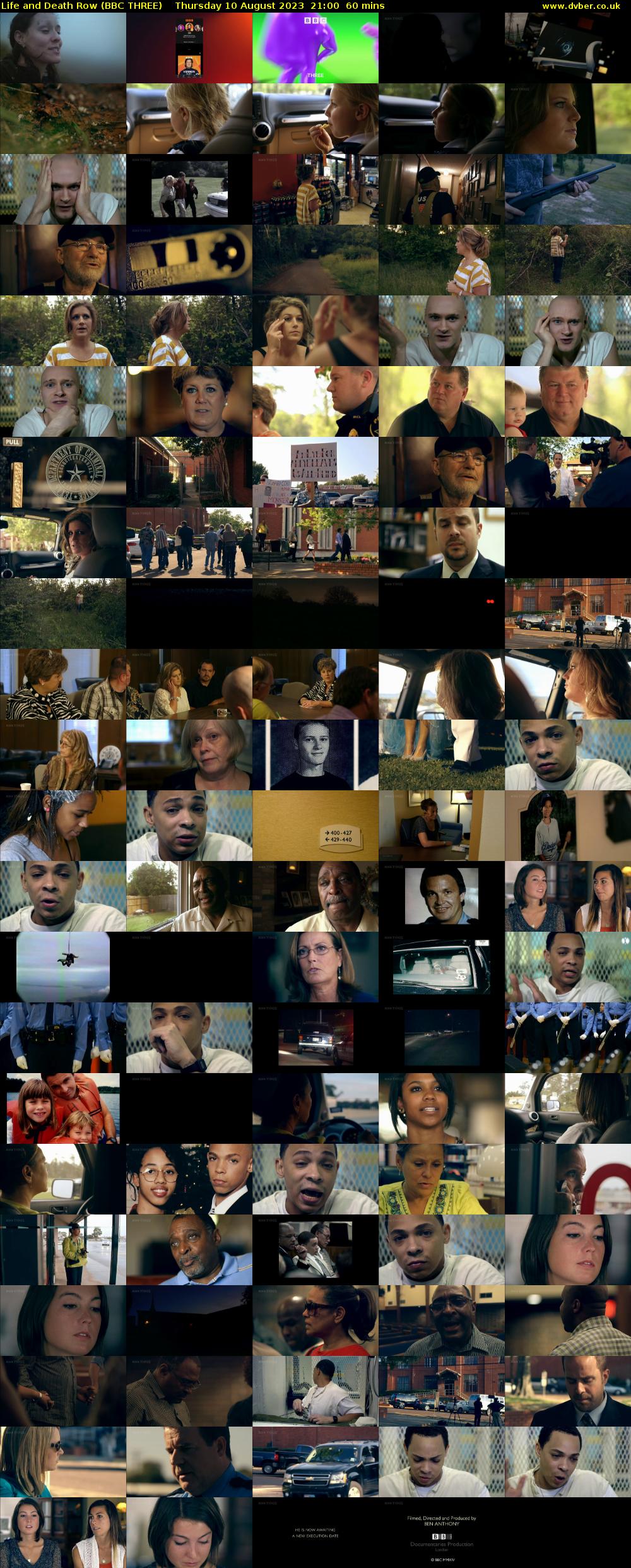 Life and Death Row (BBC THREE) Thursday 10 August 2023 21:00 - 22:00