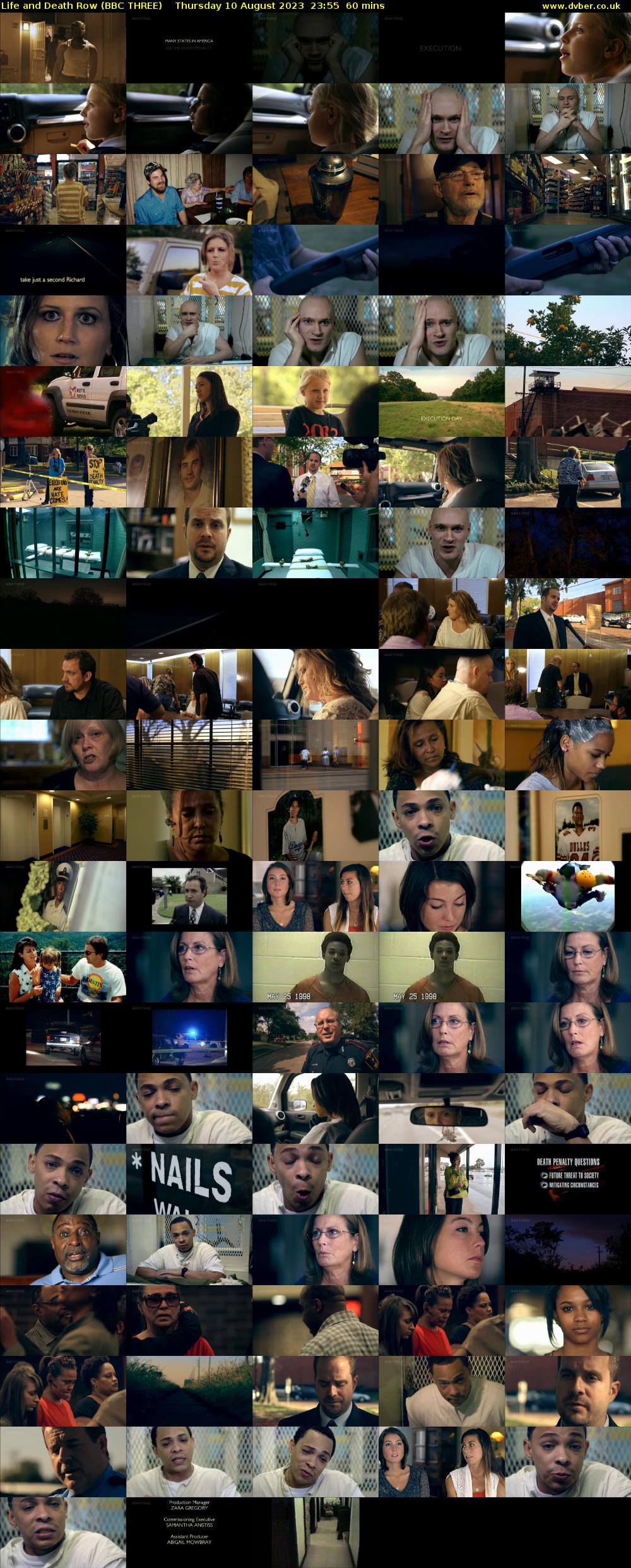 Life and Death Row (BBC THREE) Thursday 10 August 2023 23:55 - 00:55