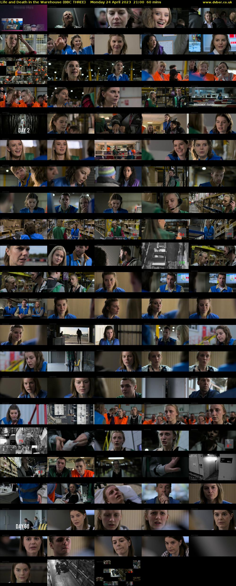 Life and Death in the Warehouse (BBC THREE) Monday 24 April 2023 21:00 - 22:00