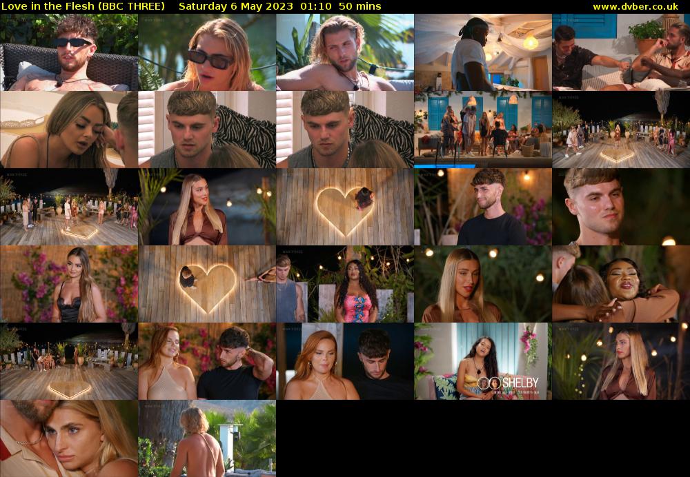 Love in the Flesh (BBC THREE) Saturday 6 May 2023 01:10 - 02:00