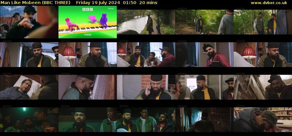 Man Like Mobeen (BBC THREE) Friday 19 July 2024 01:50 - 02:10