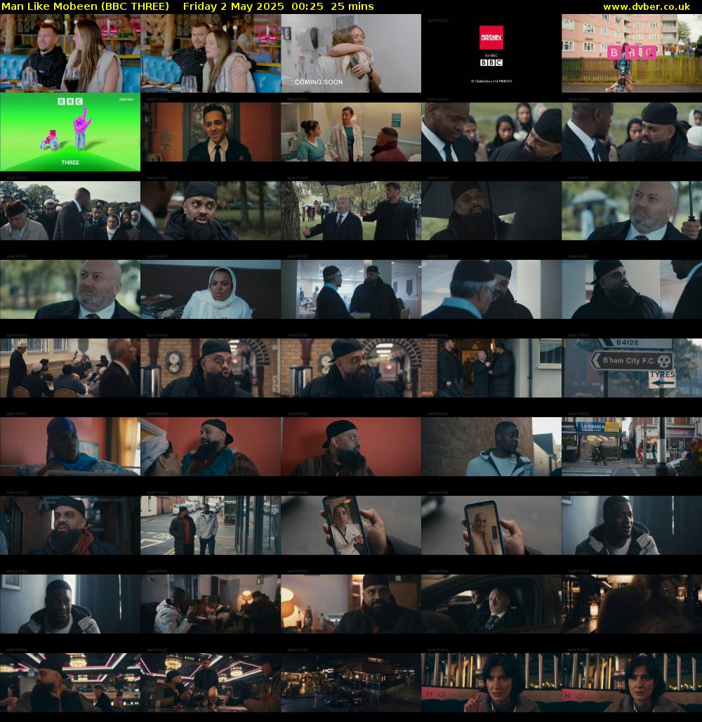 Man Like Mobeen (BBC THREE) Friday 2 May 2025 00:25 - 00:50
