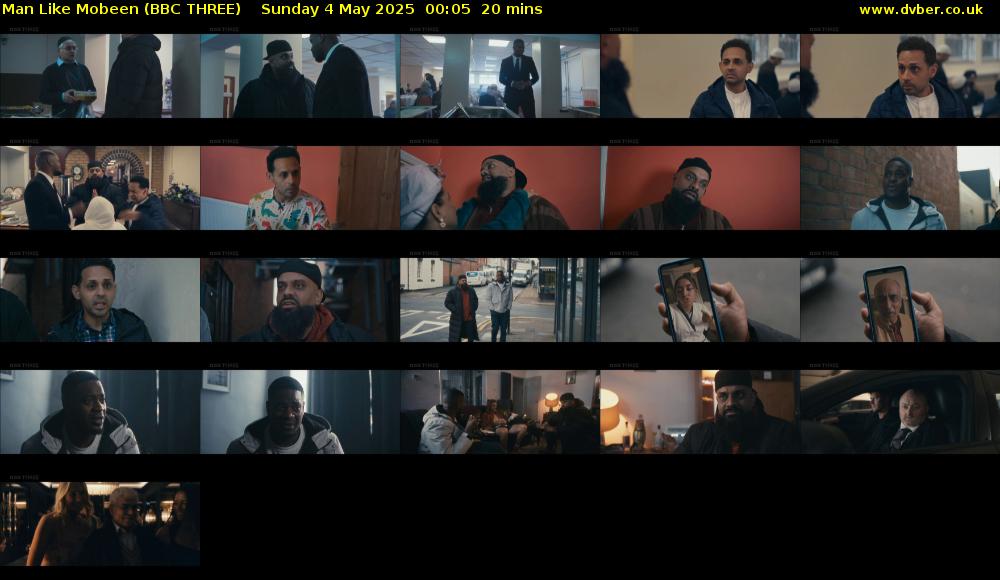 Man Like Mobeen (BBC THREE) Sunday 4 May 2025 00:05 - 00:25